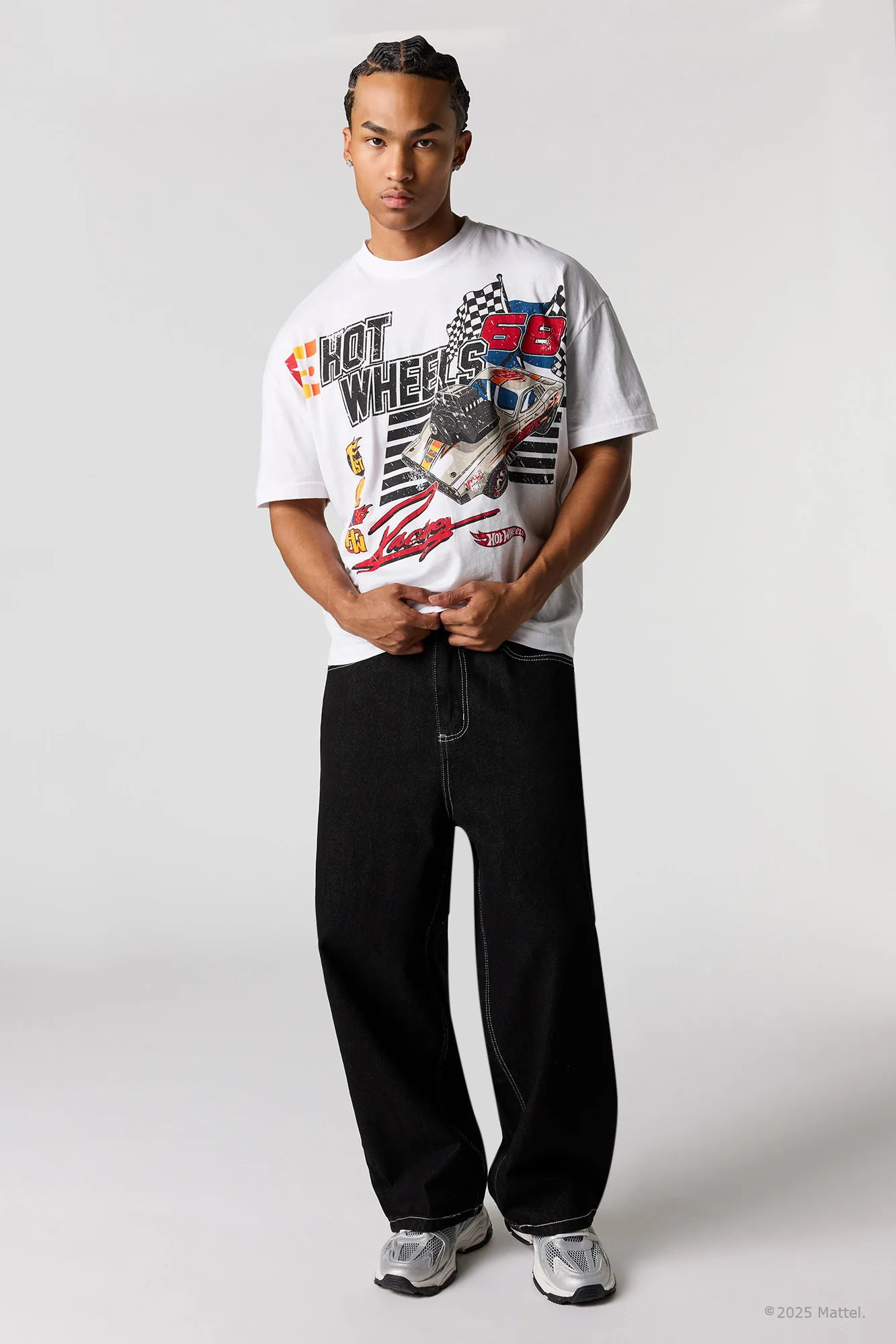 Hot Wheels™ Premium Heavyweight Cotton 68 Graphic Relaxed T-Shirt - Image 3