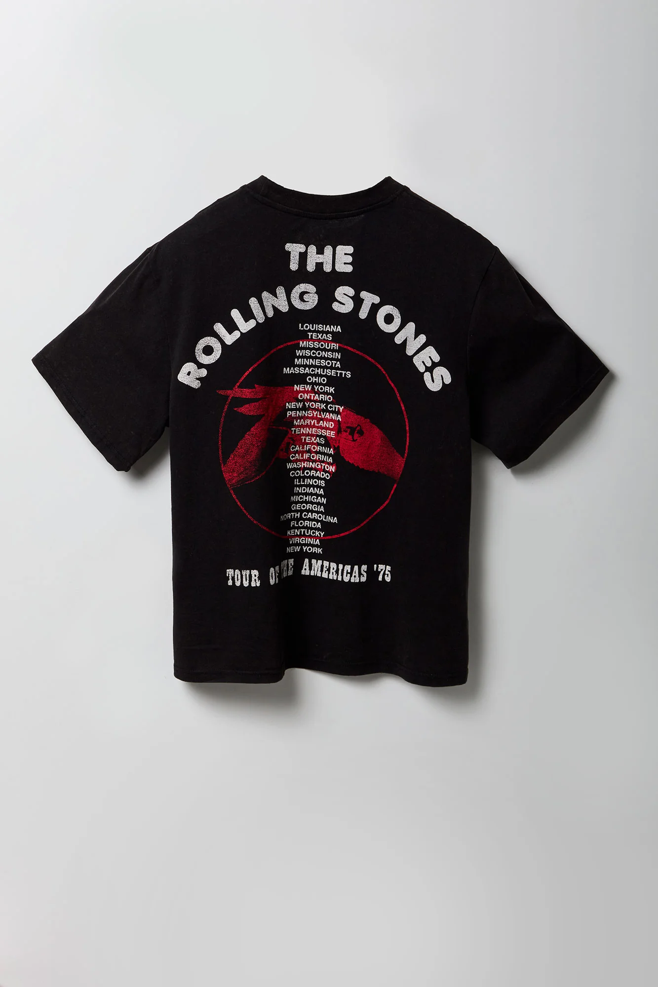 Premium Heavyweight Cotton Rolling Stones Graphic T-Shirt - Image 5