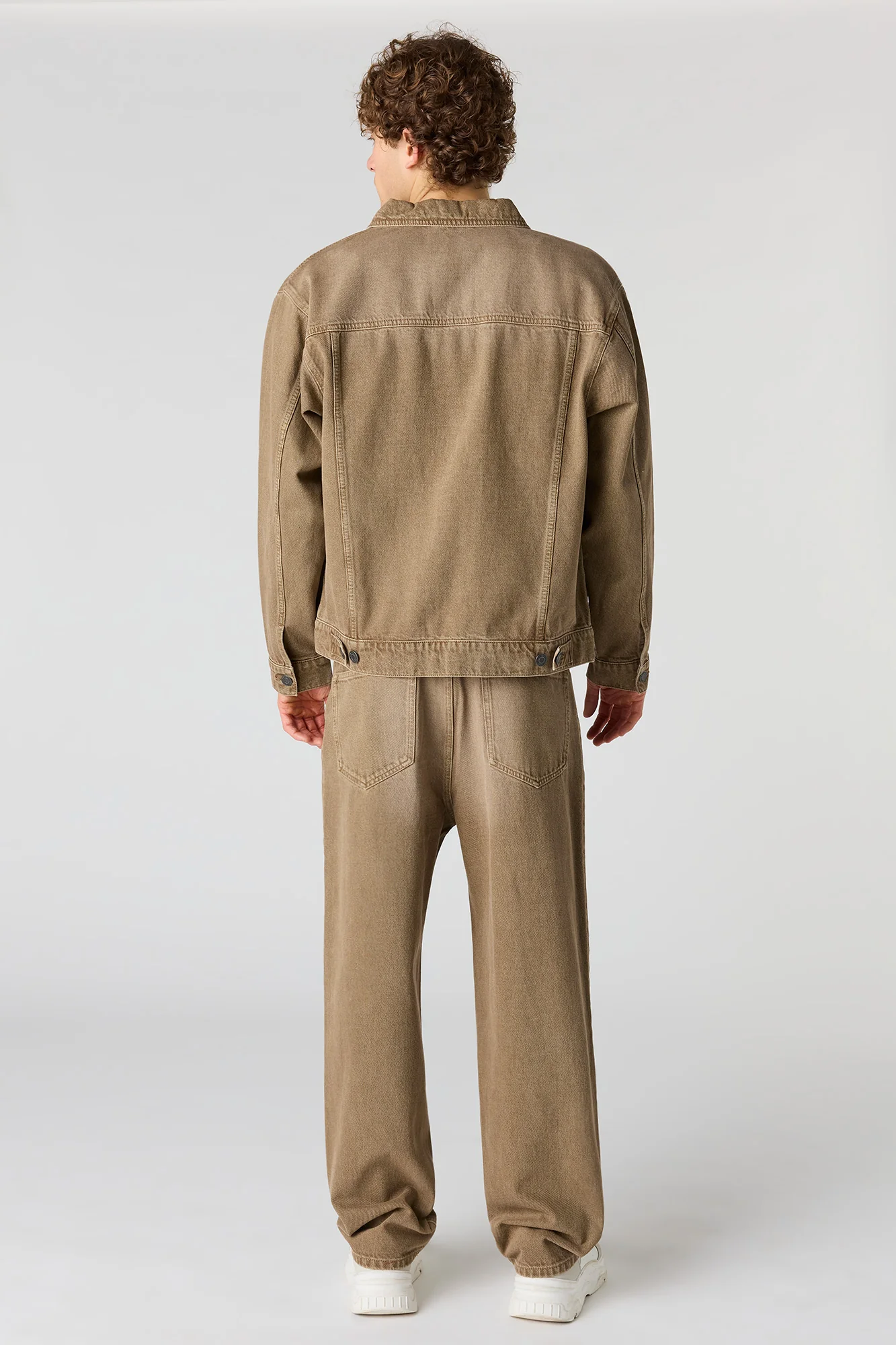 Baggy Light Brown Jean - Image 2