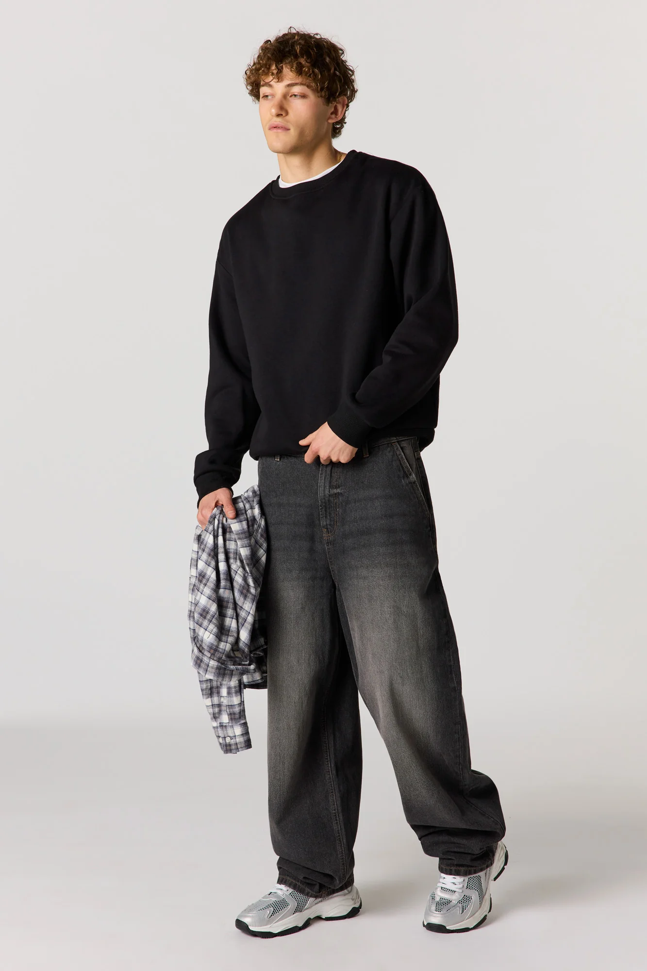 Skater Washed Black Jean - Image 2