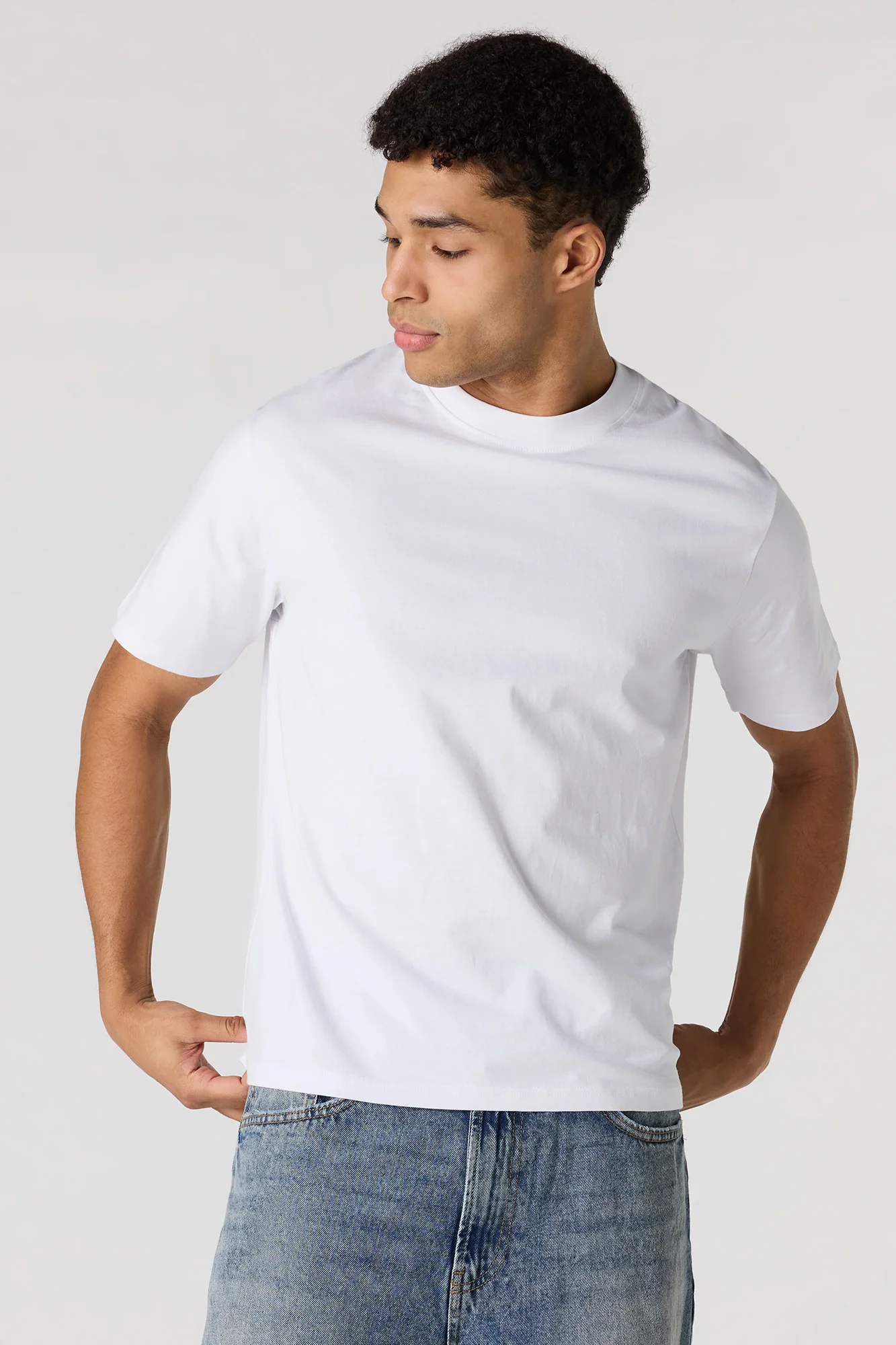 Solid Crewneck T-Shirt - Image 7