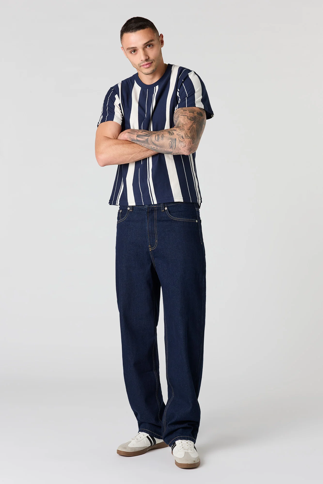 Vertical Striped T-Shirt - Image 12