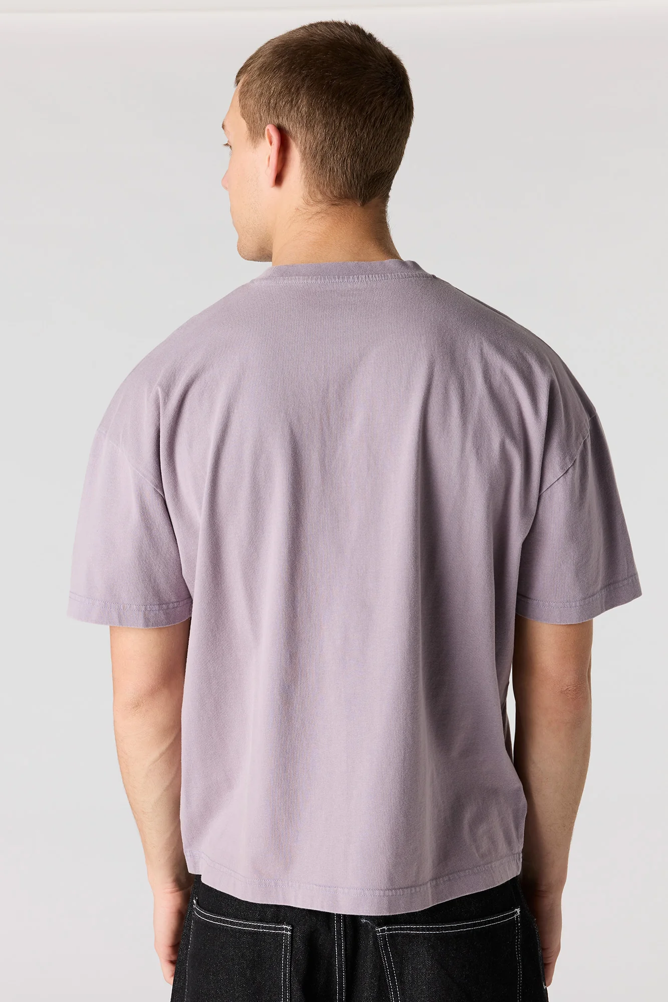 Embroidered Washed Relaxed T-Shirt - Image 18