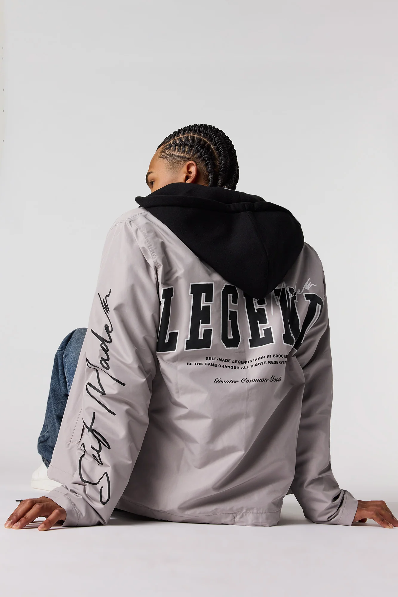 Graphic Bomber Jacket