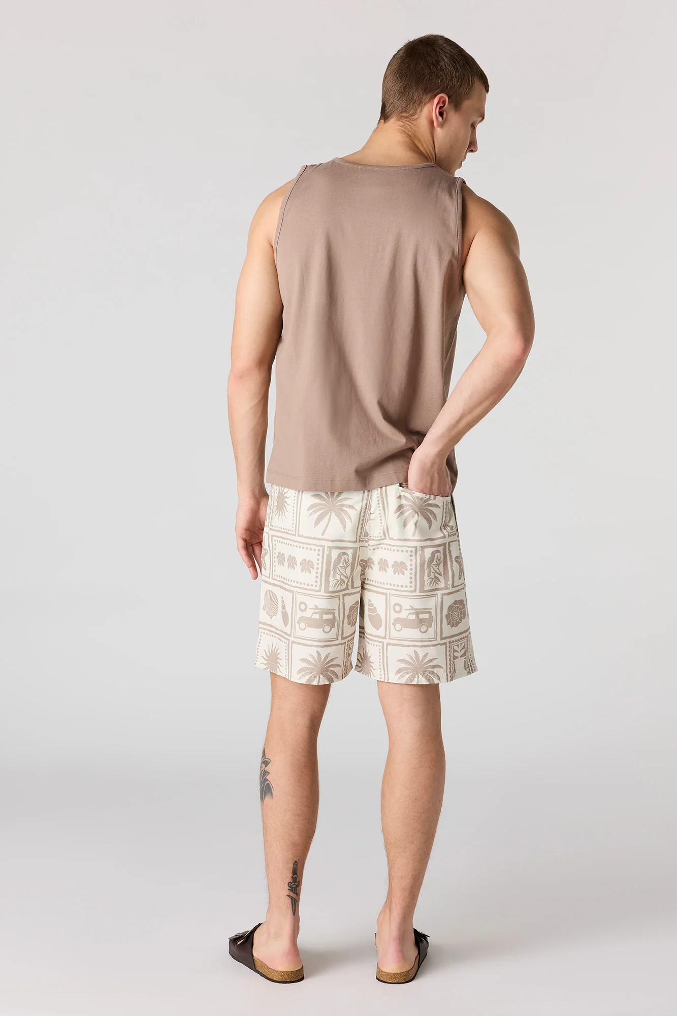 Printed Swim Short - Image 7