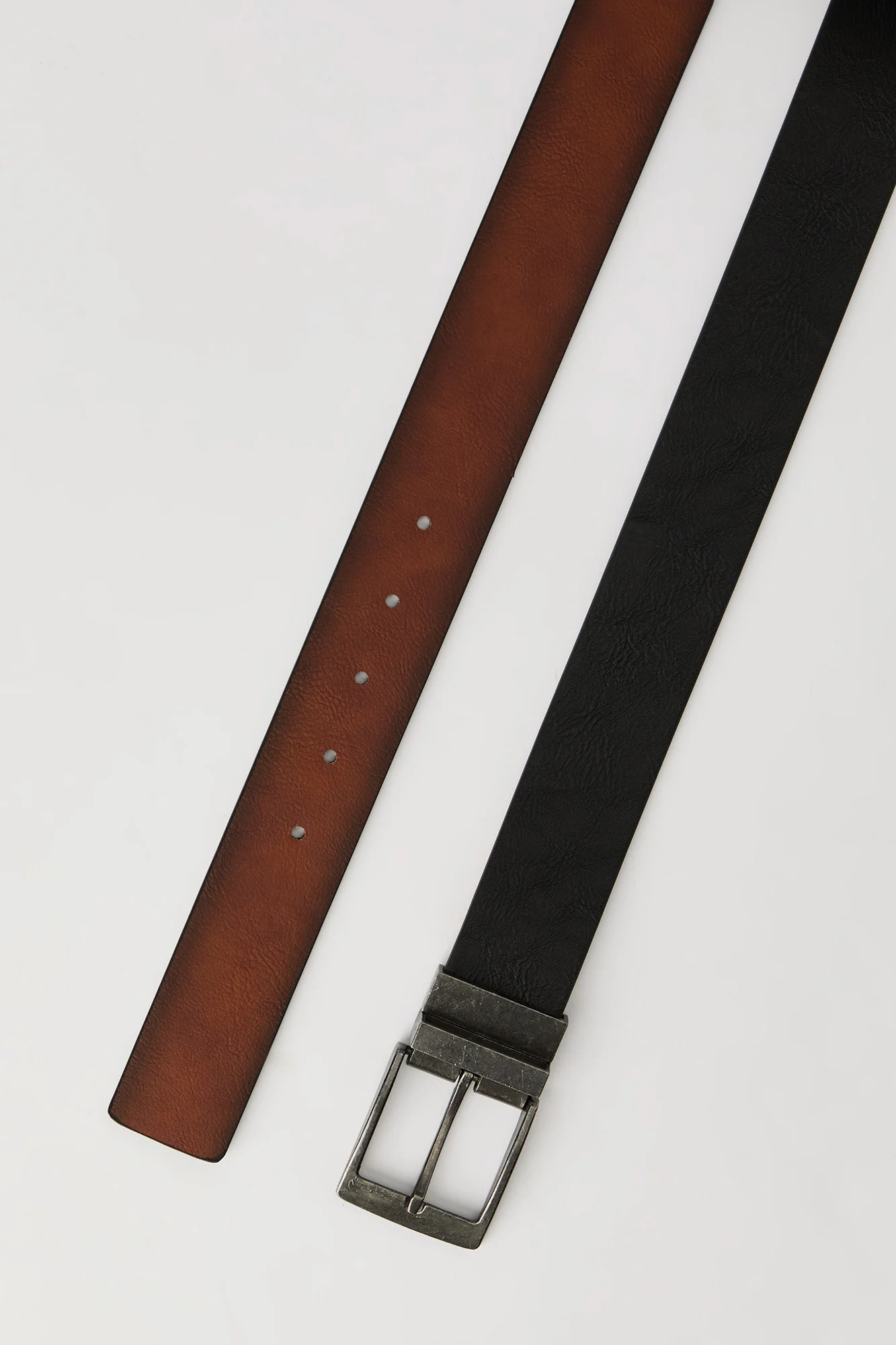 Faux Leather Reversible Belt - Image 2