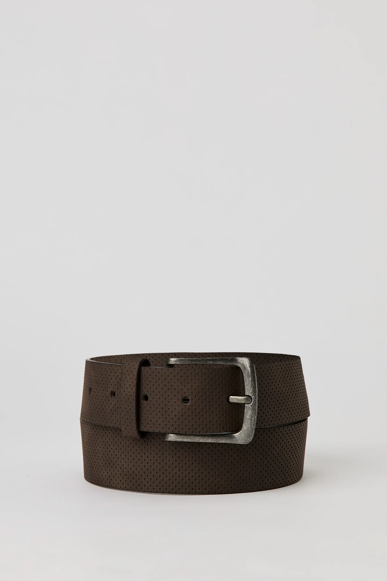 Faux Leather Textured Belt