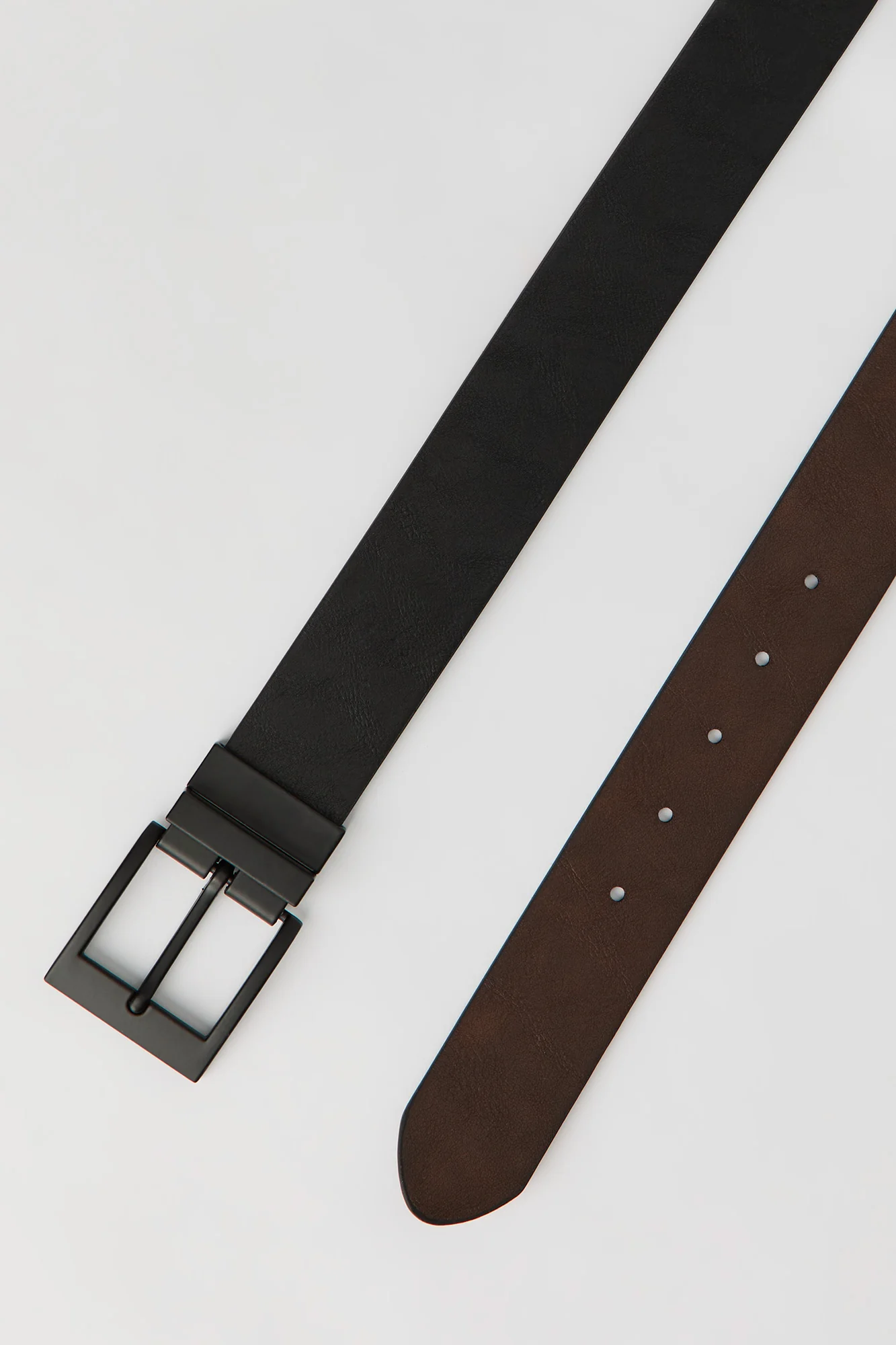 Faux Leather Reversible Belt - Image 2