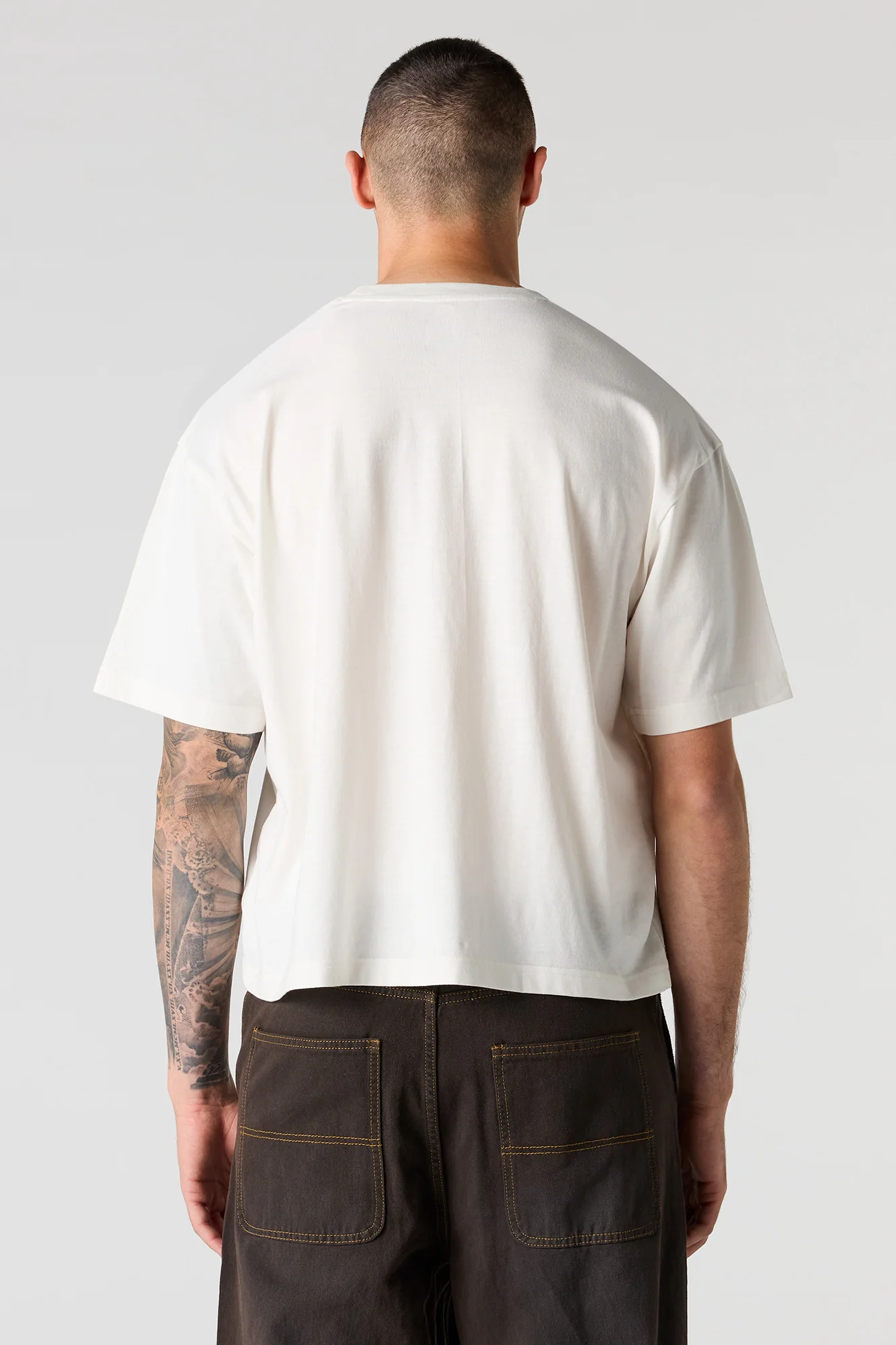 Beverly Hills Puff Print Boxy T-Shirt - Image 2