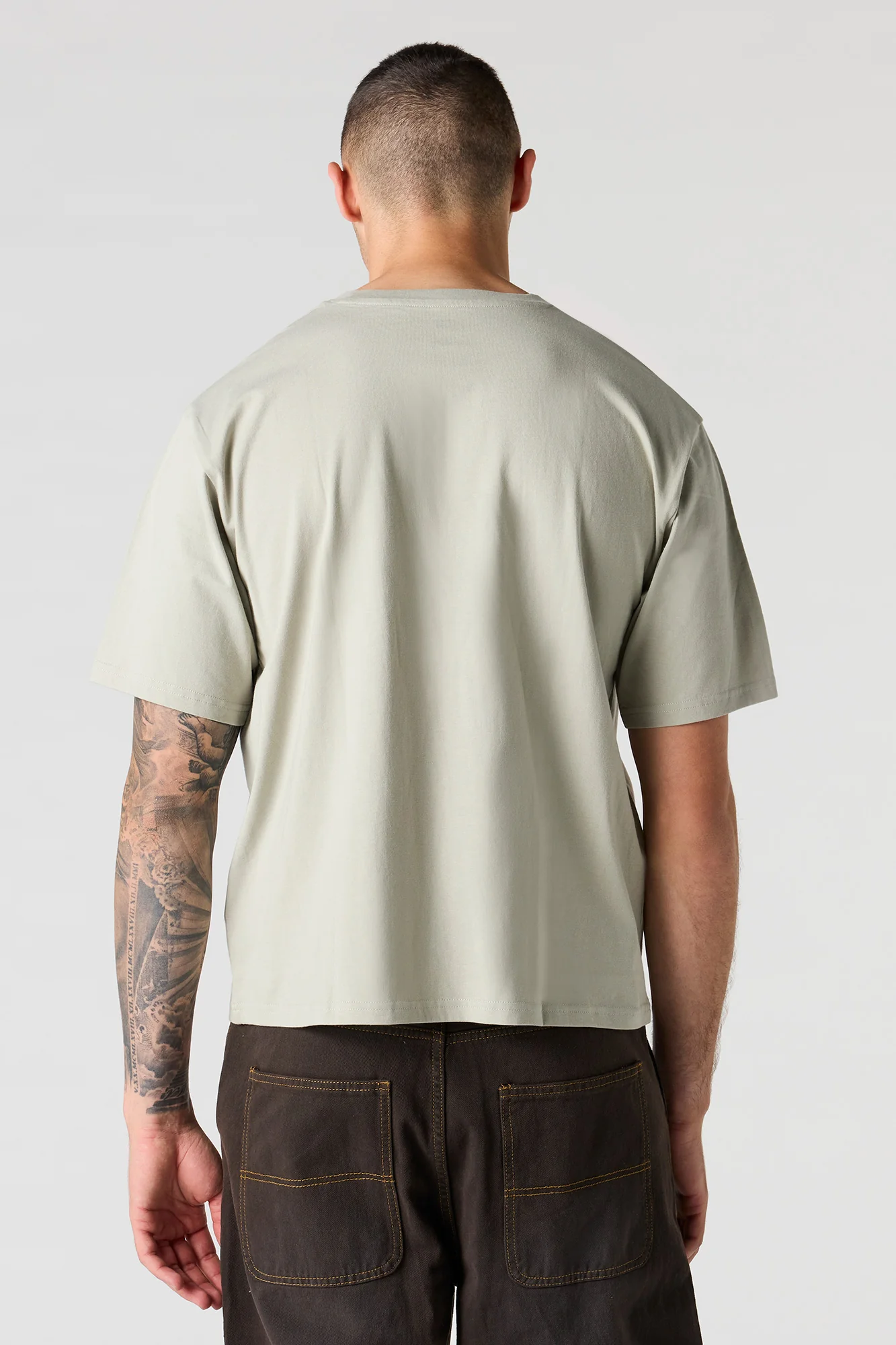 LA Bear Puff Print Boxy T-Shirt - Image 2