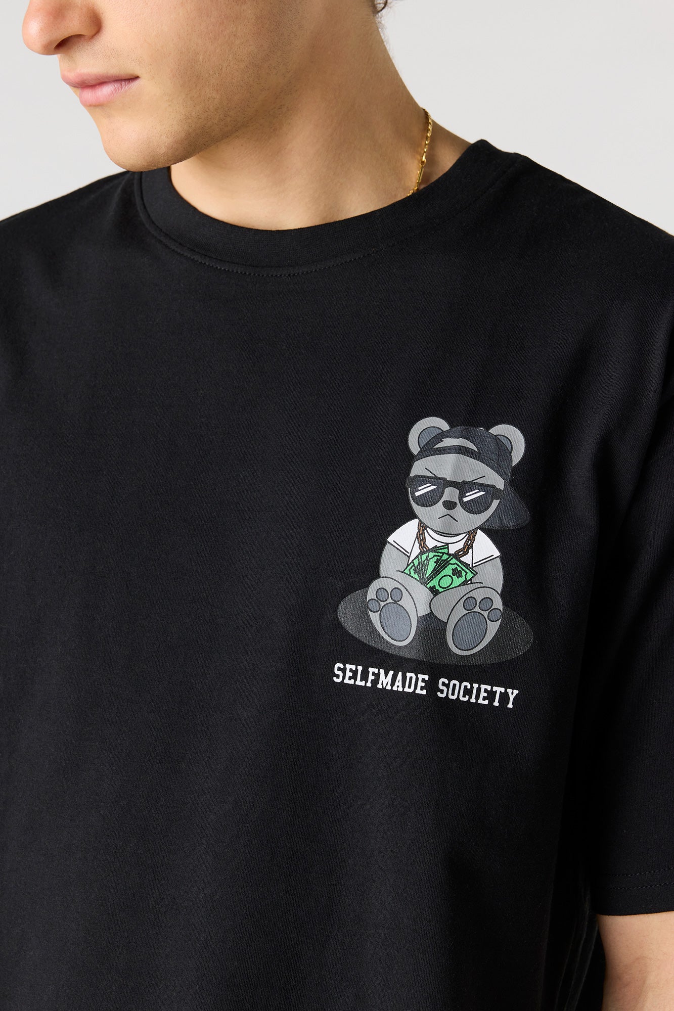 Luxury Teddy HD Print T-Shirt - Image 4