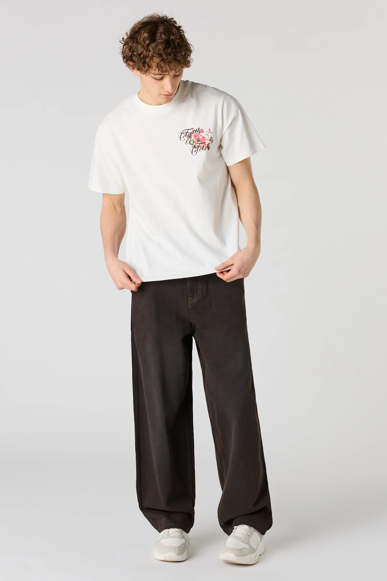 Faith Over Fear Graphic T-Shirt - Image 3