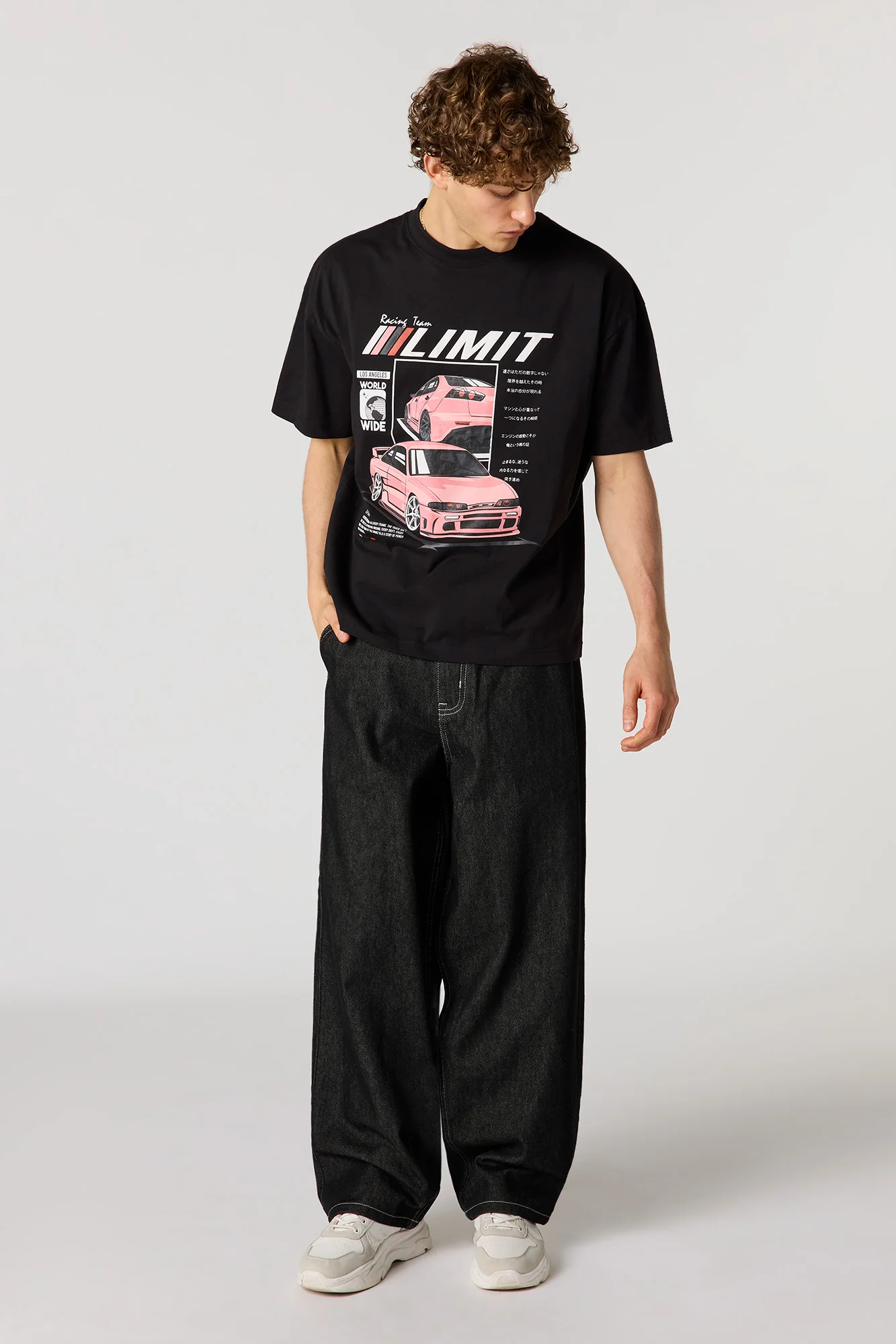 Racing Graphic Relaxed T-Shirt - Image 3