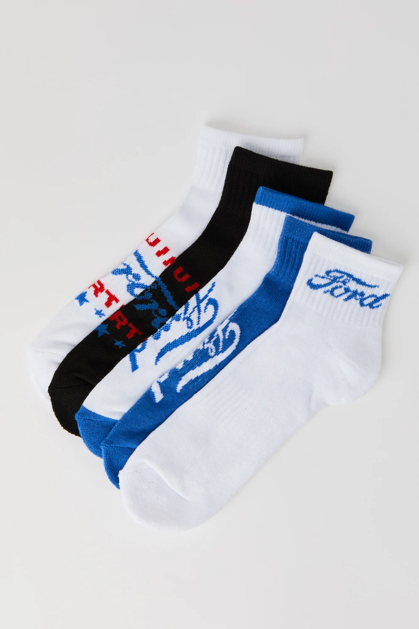 Ford Quarter Socks (5 Pack) - Image 3