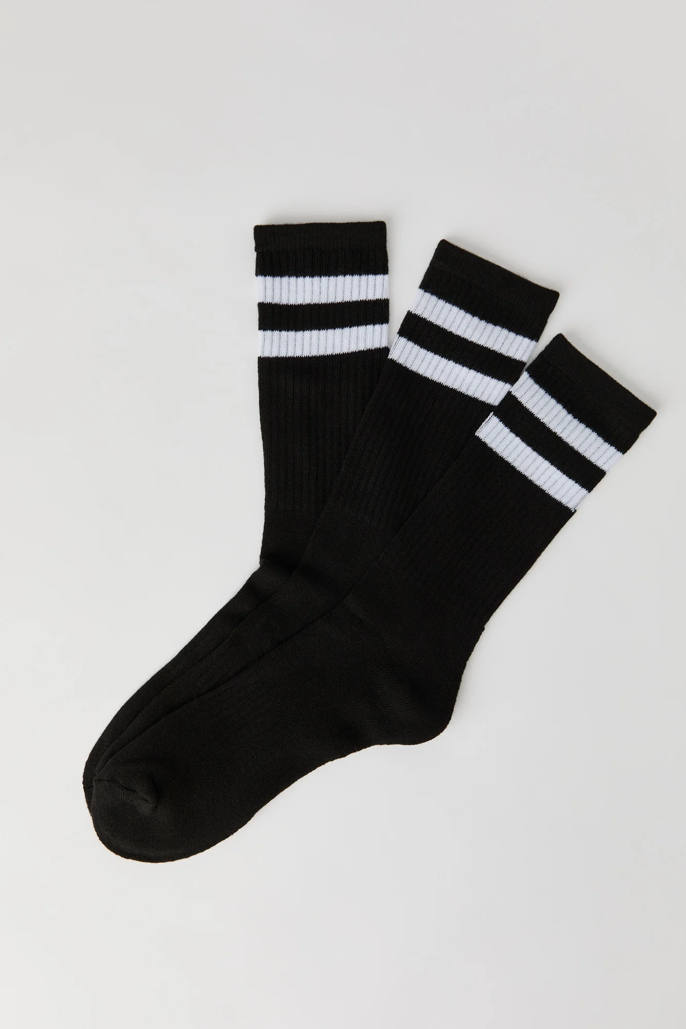 Striped Crew Socks (3 Pack) - Image 2