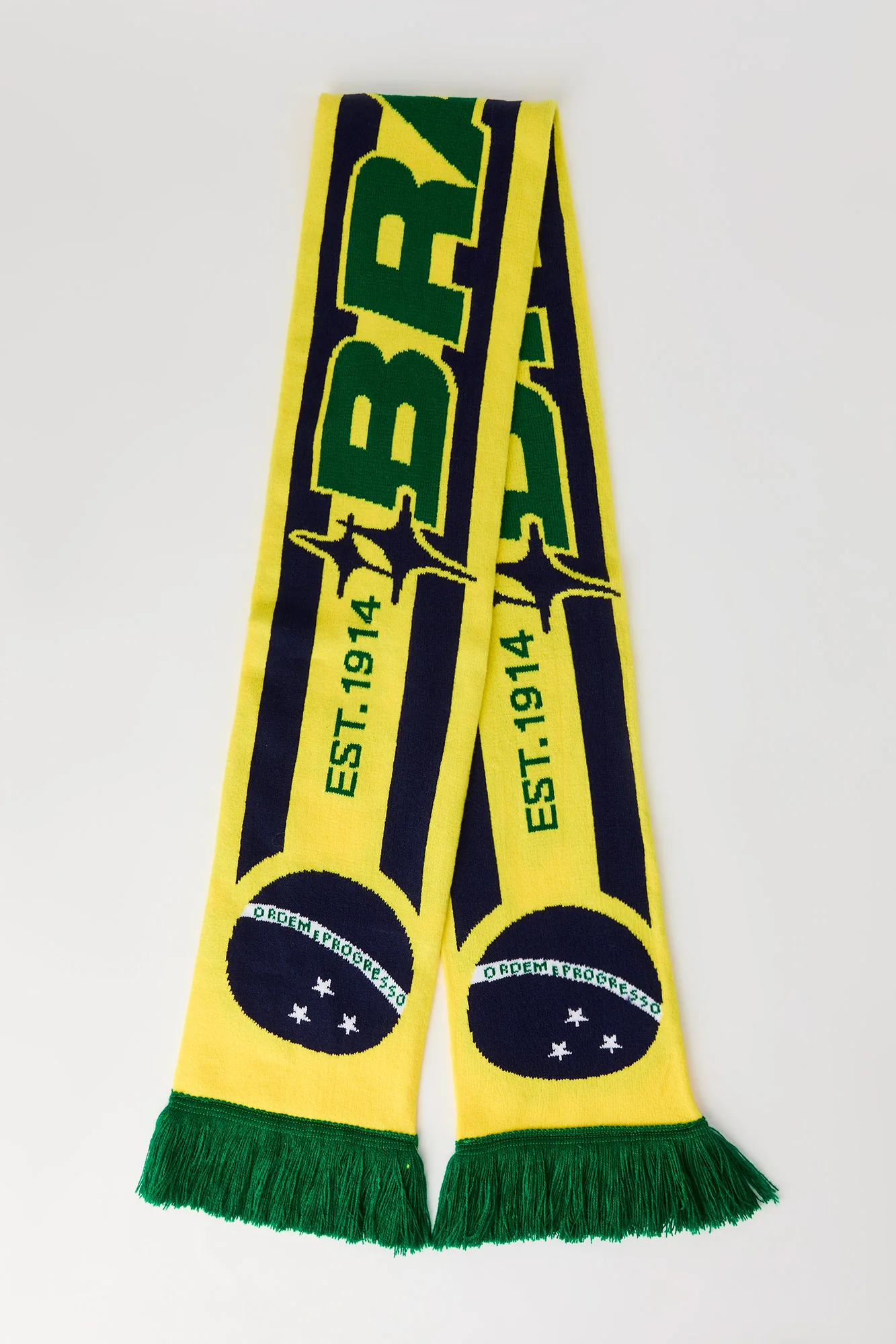Brazil Jacquard Knit Scarf - Image 2