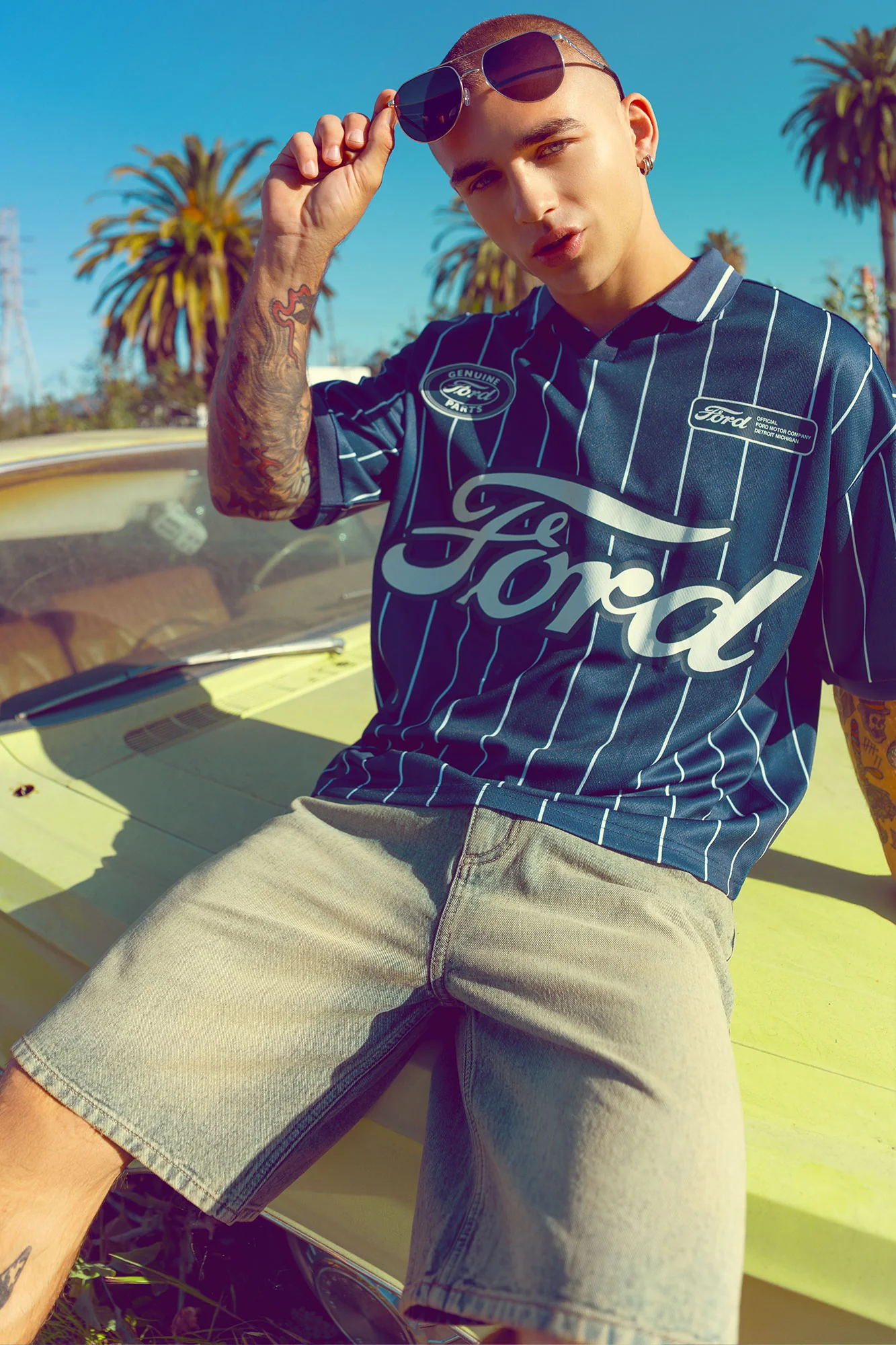 Ford Graphic Mesh Soccer Jersey - Image 4