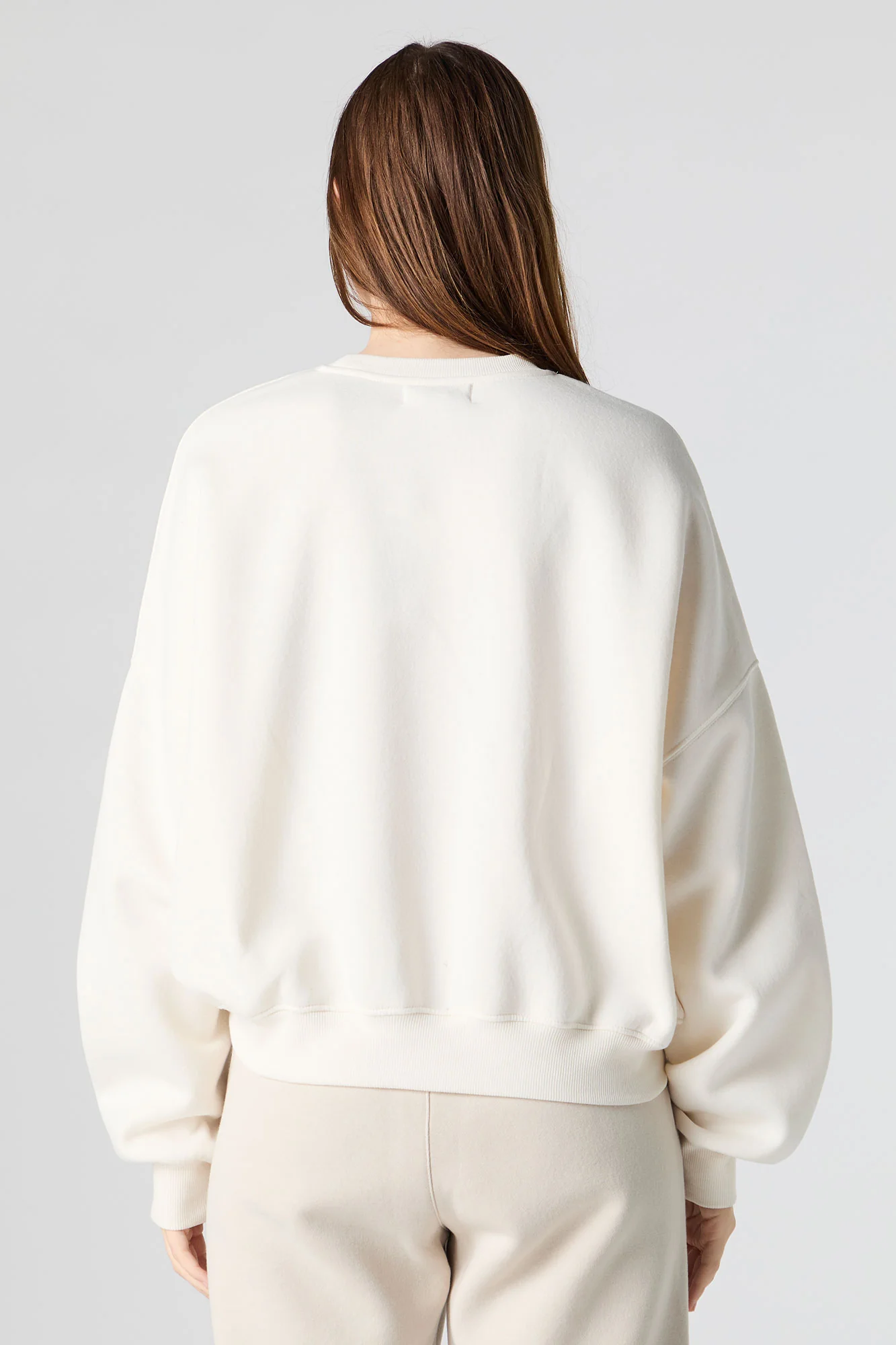 Embroidered Fleece Sweatshirt - Image 21