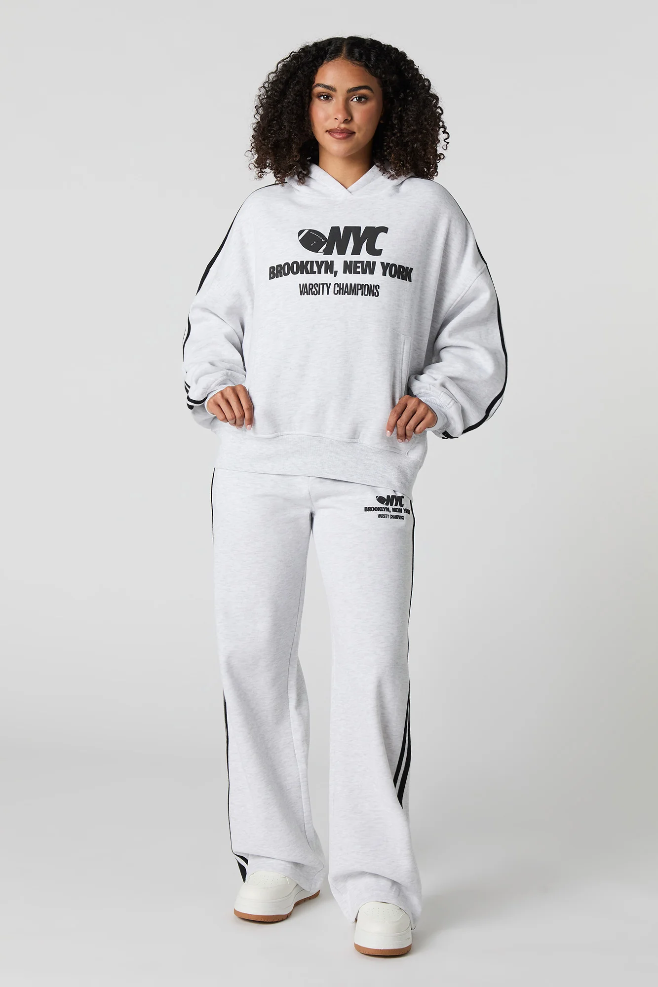 City Graphic Fleece Hoodie - Image 10