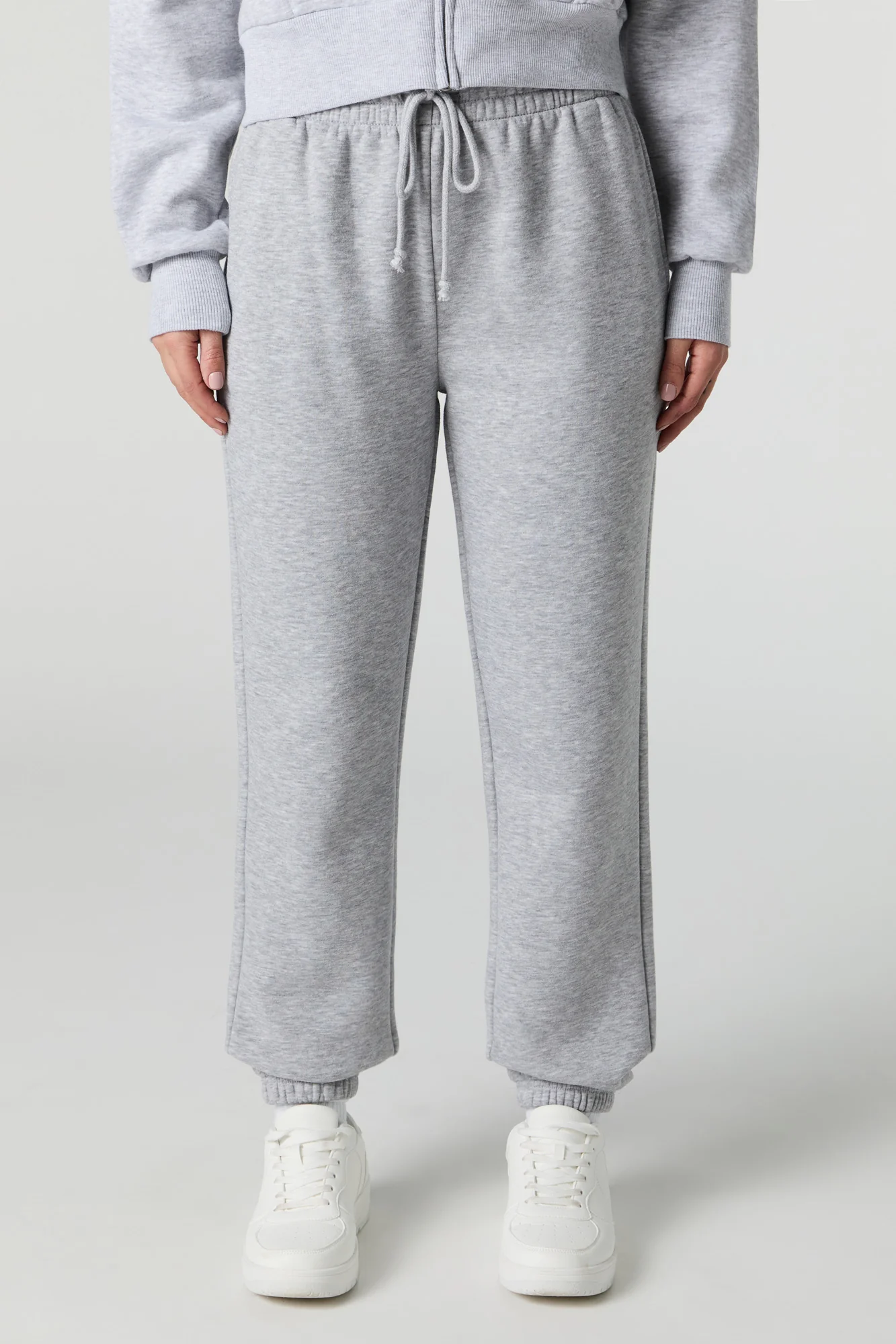 Jogger en molleton à taille haute - Image 6
