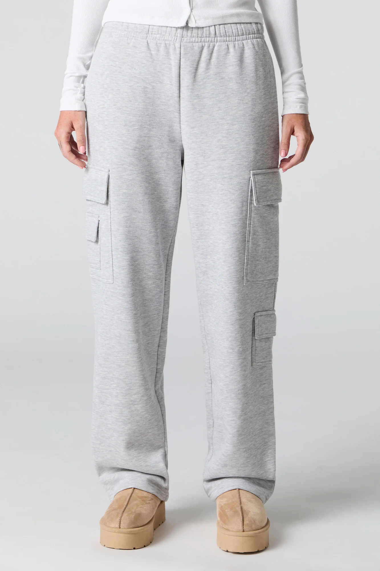 Pantalon d'entraînement cargo en molleton - Image 8
