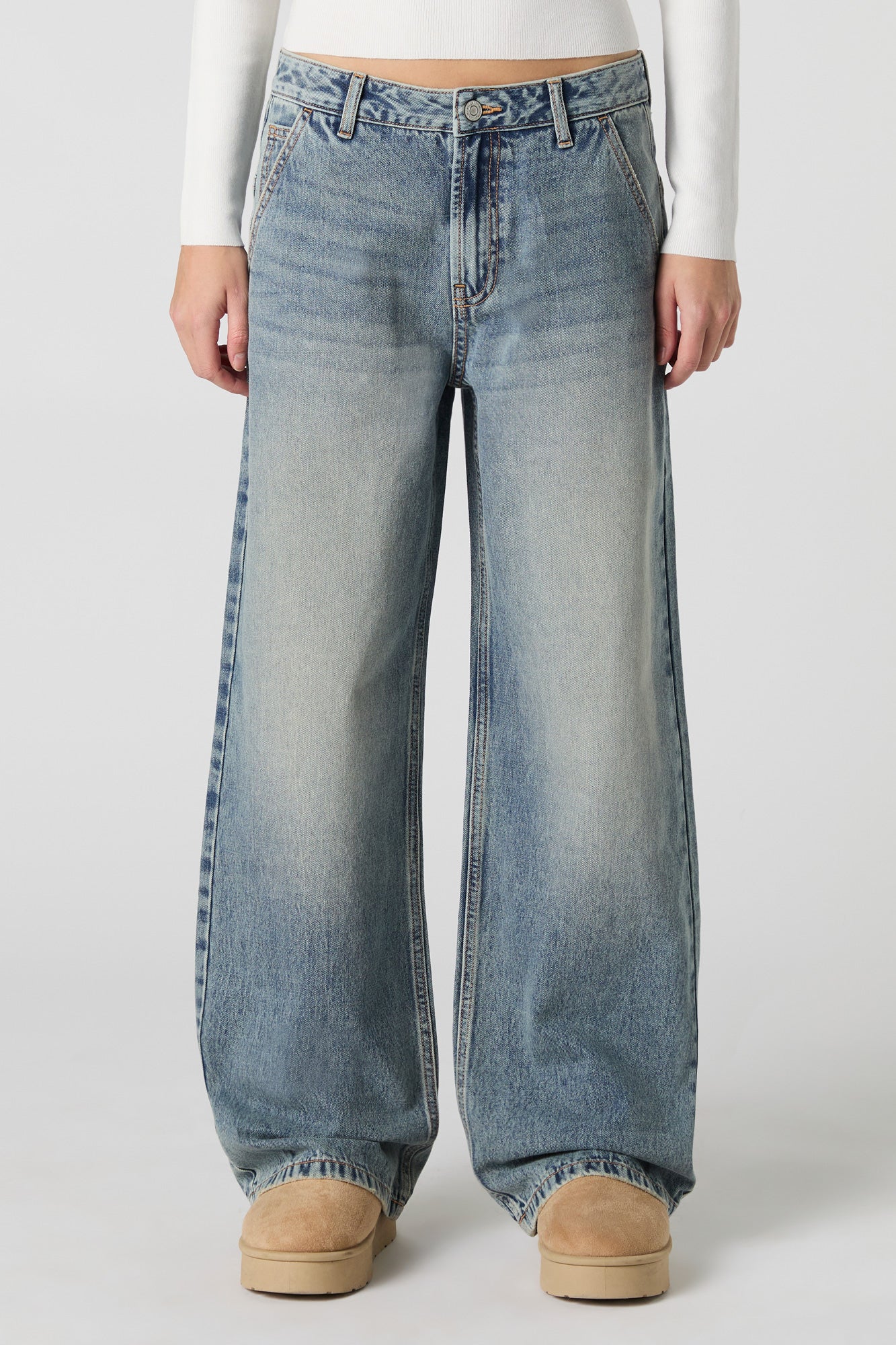 Low Rise Maxi Baggy Jean - Image 8