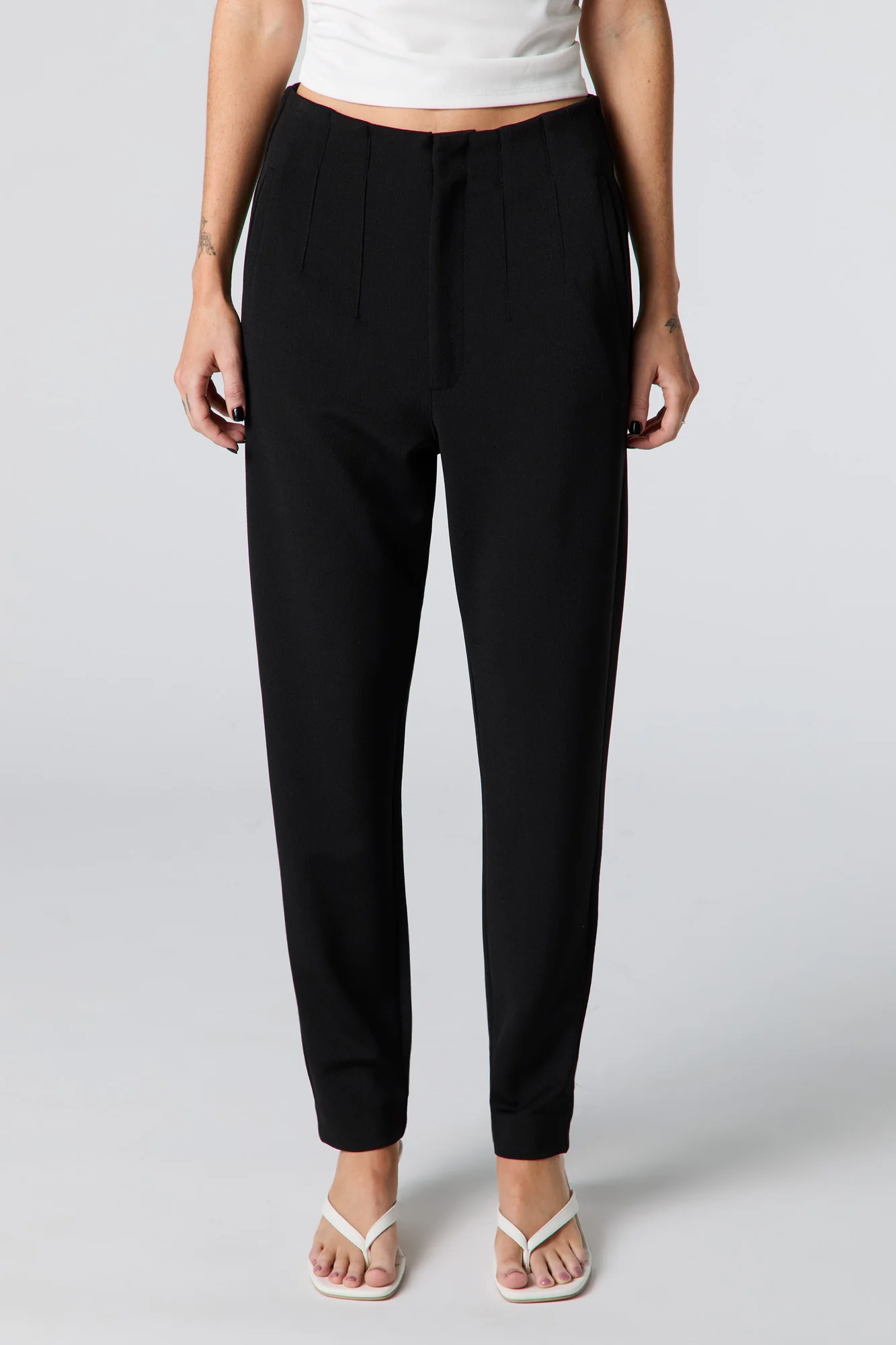 Crepe Slim Dress Pant - Image 5