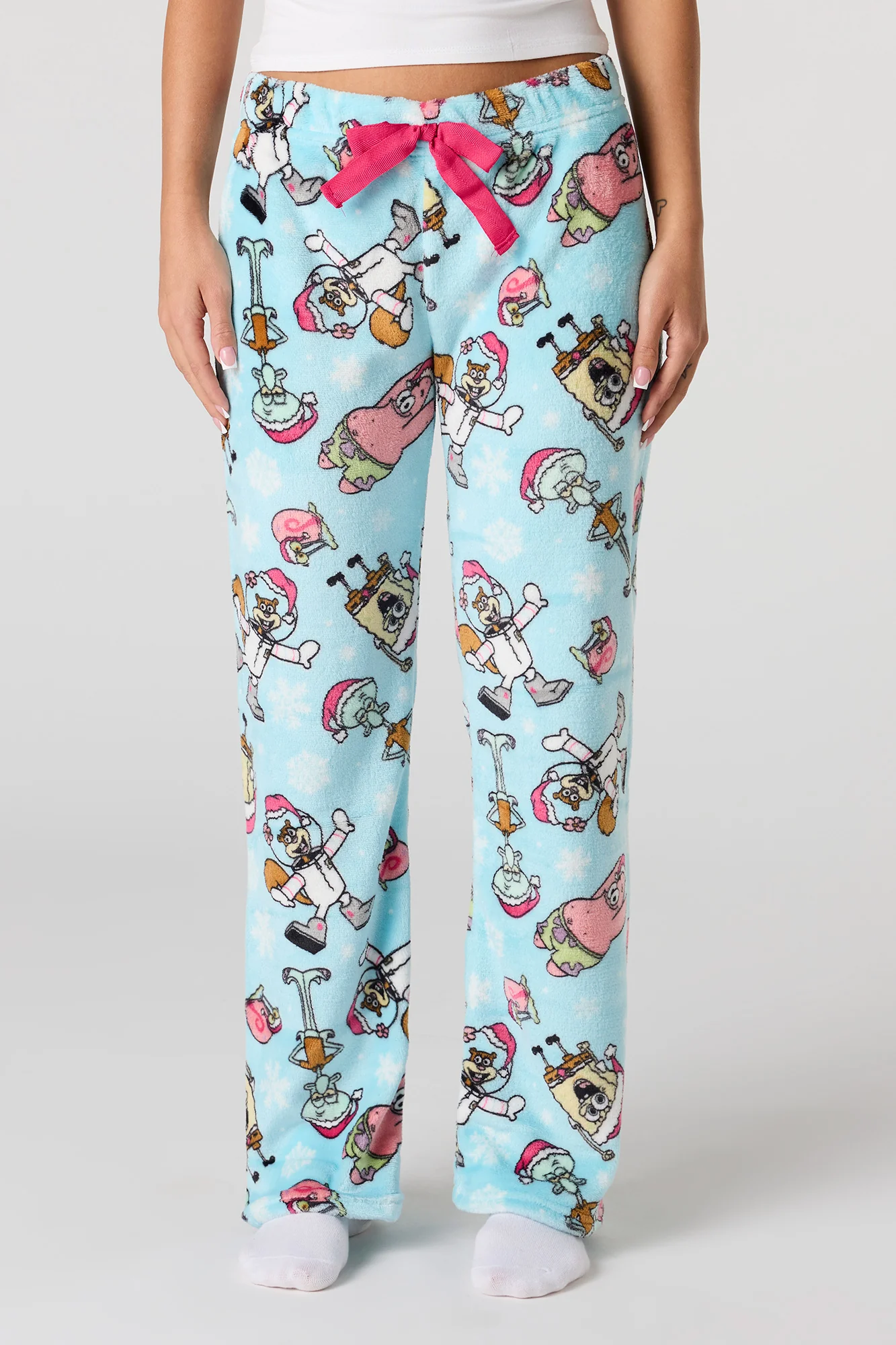 Holiday Printed Plush Pajama Pant - Image 14