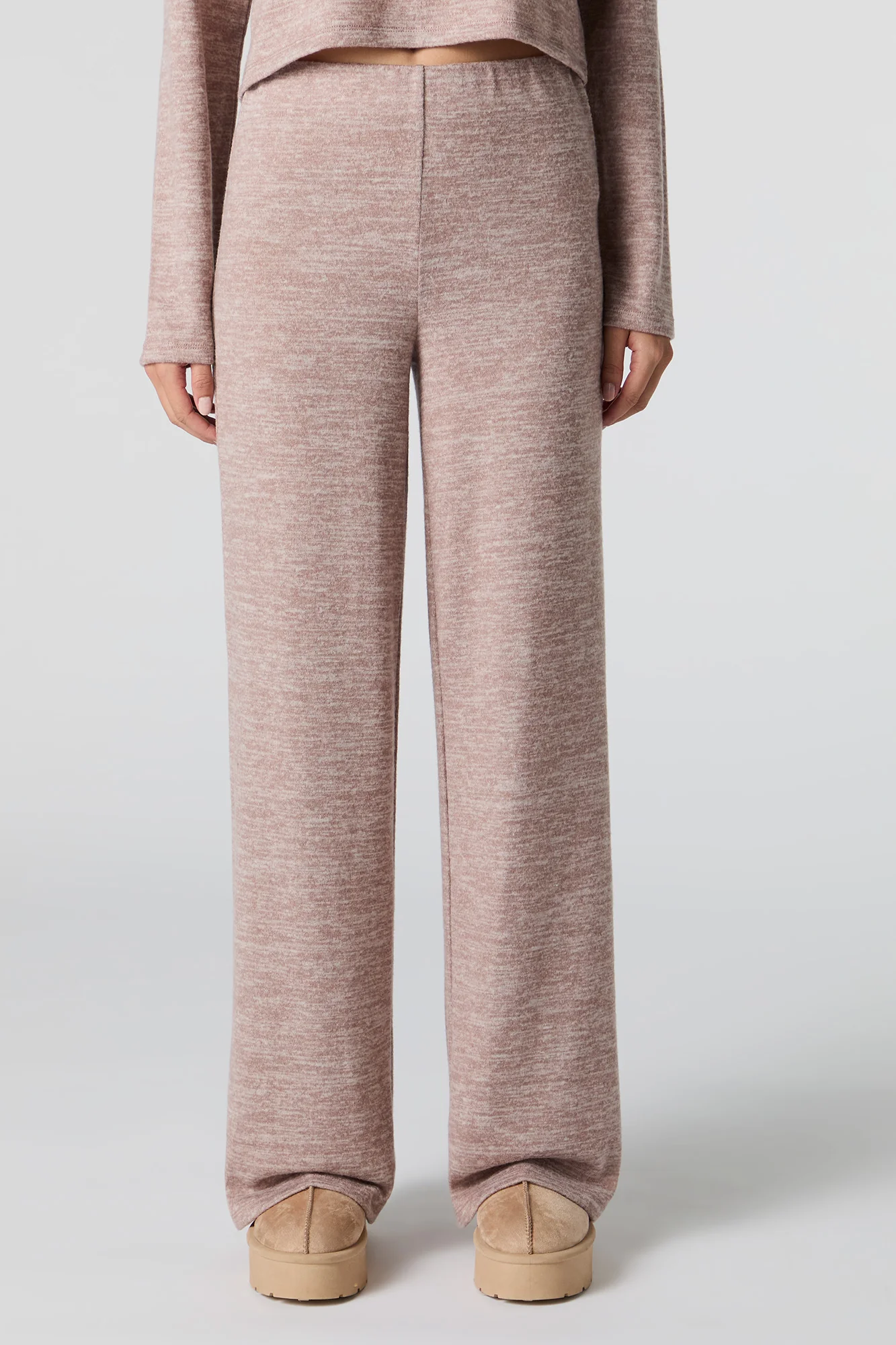 Pantalon à jambe large en tricot - Image 8