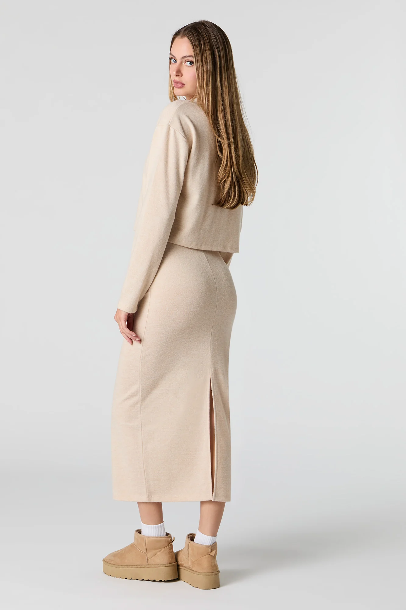 Knit Maxi Skirt - Image 6