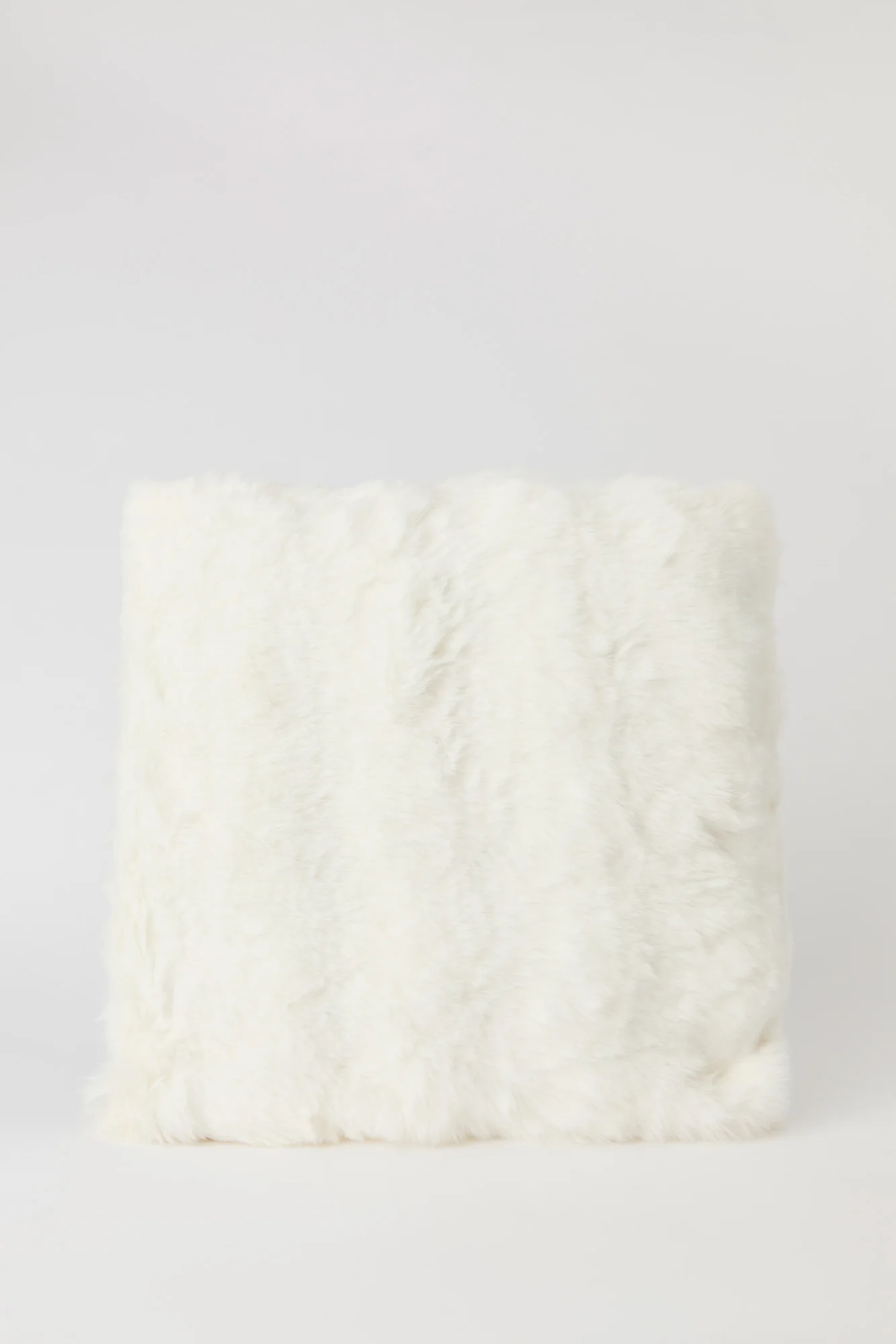 Fluffy Plush Throw Pillow - Image 4