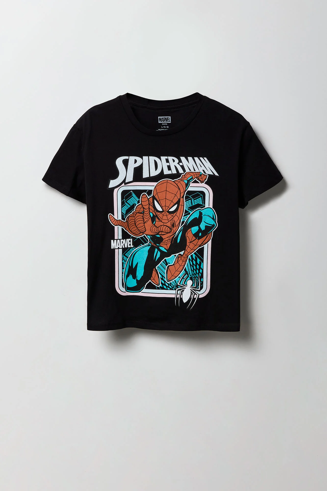 T-shirt à imprimé Spider-Man
