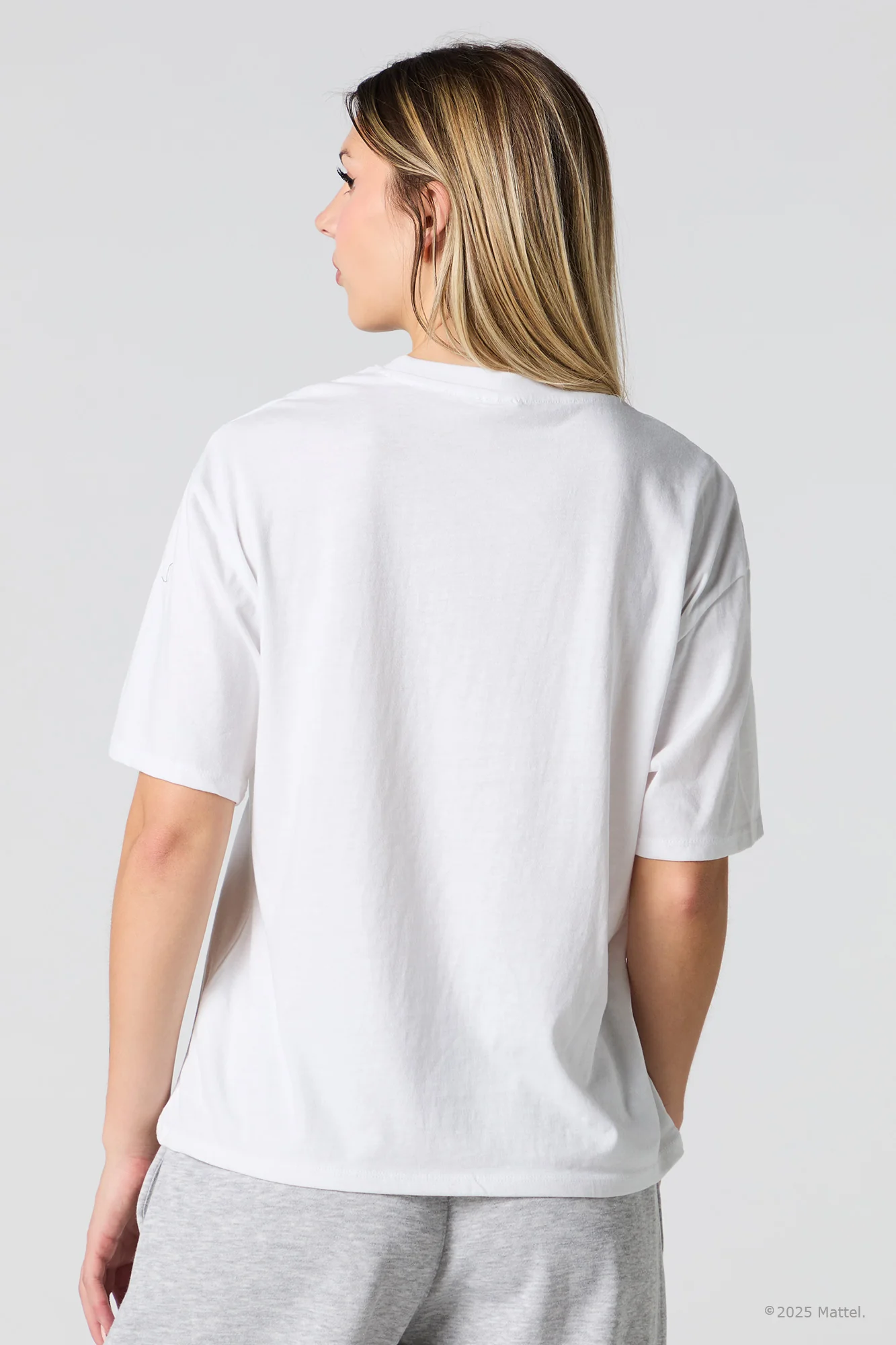 T-shirt coupe garçonne à imprimé Barbie™ - Image 3