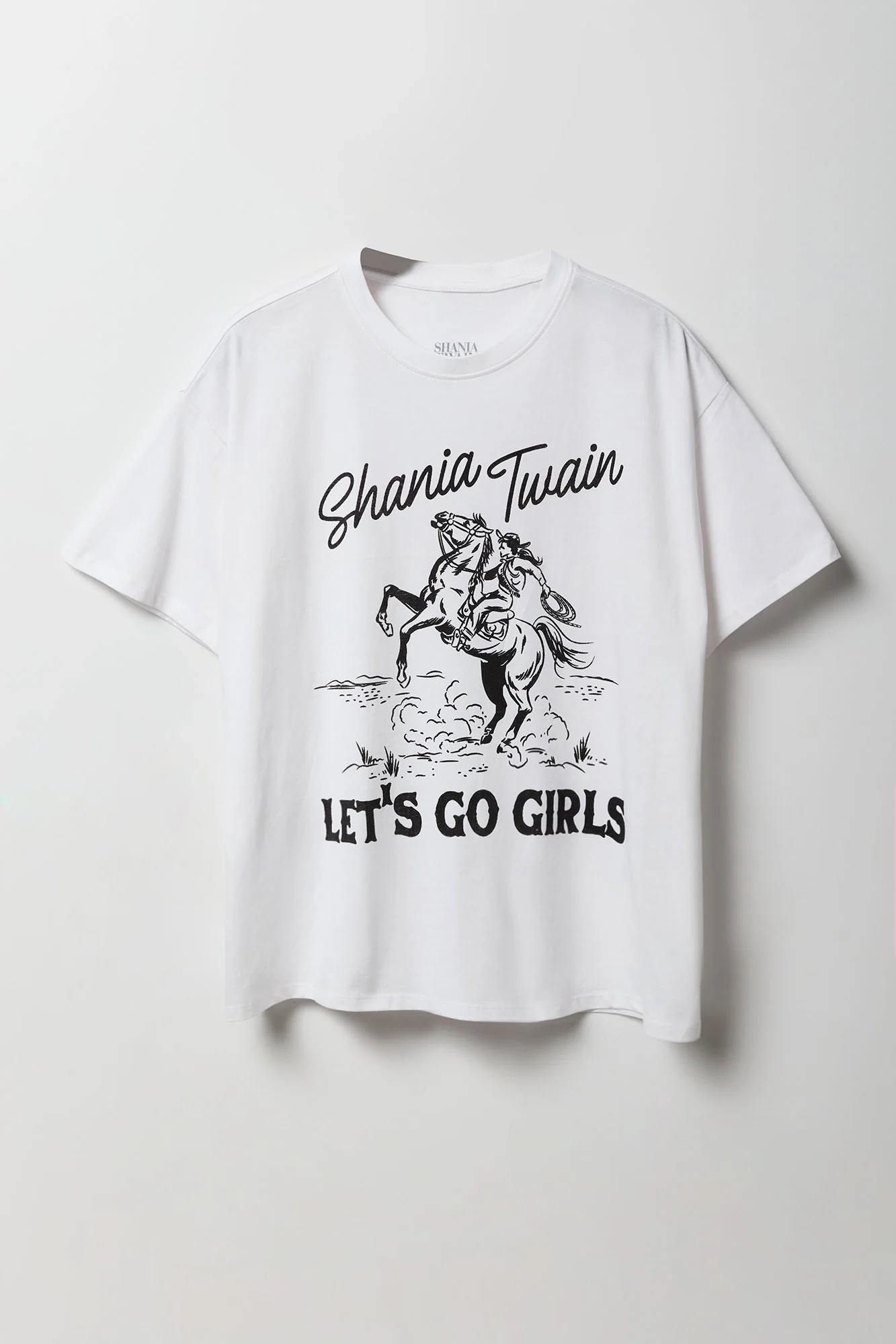 Shania Twain Graphic Boyfriend T-Shirt - Image 4