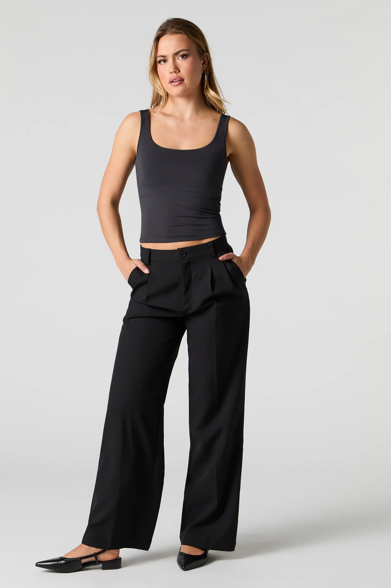 Contour Scoop Neck Tank - Image 9