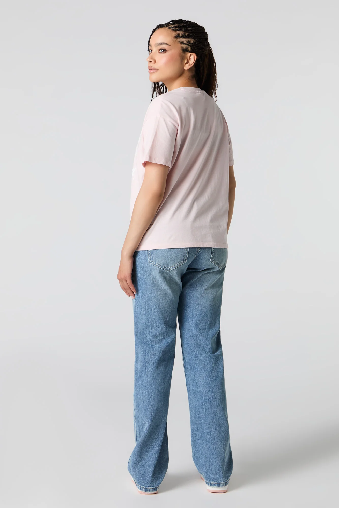 Jean mi-taille à jambe droite - Image 3