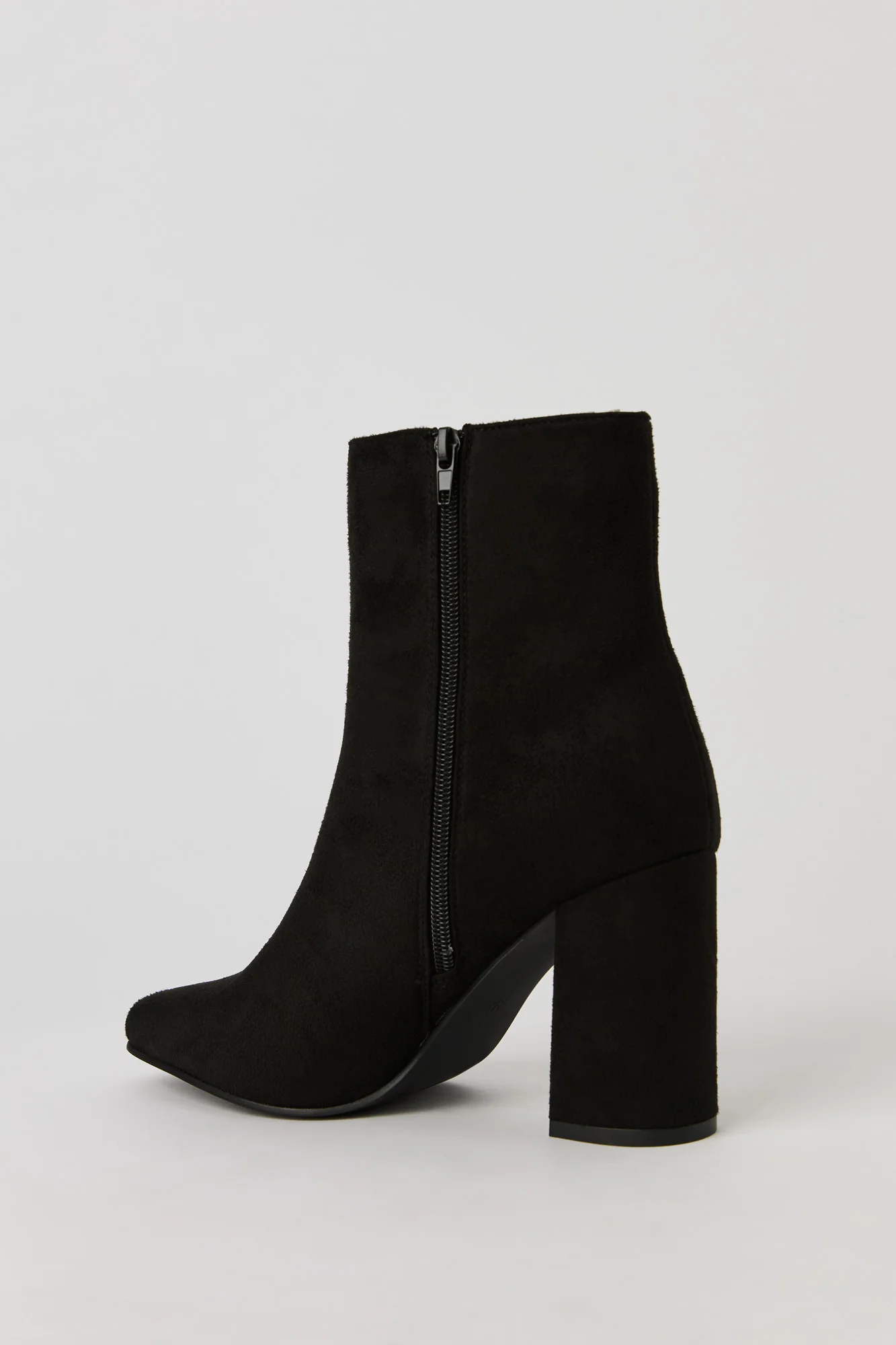 Square Toe Block Heel Booties - Image 11
