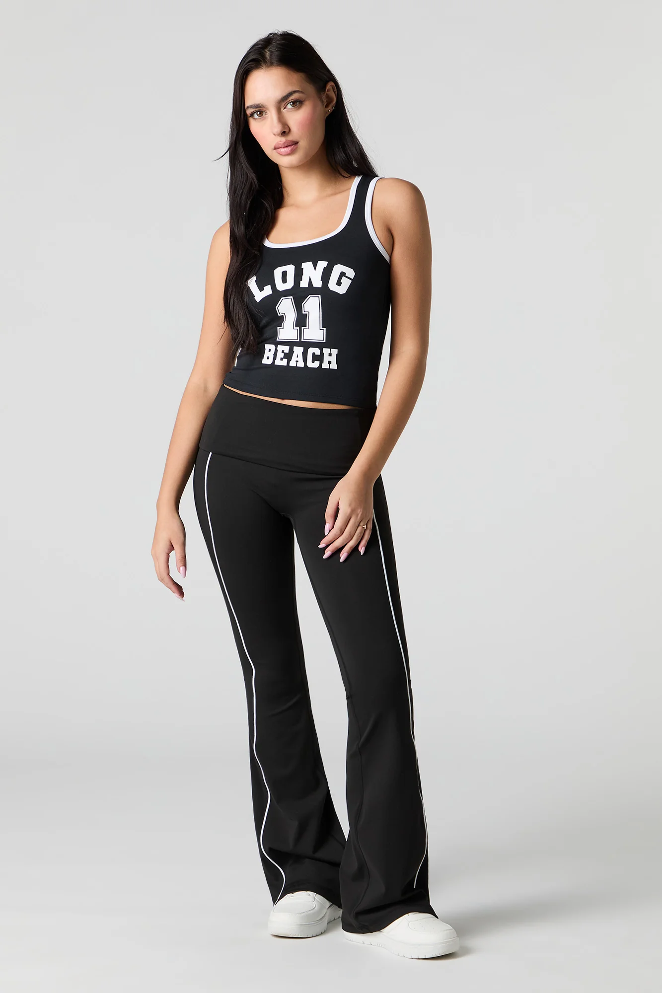 Sommer Ray Active Graphic Tank with Built-In Cups - Image 7
