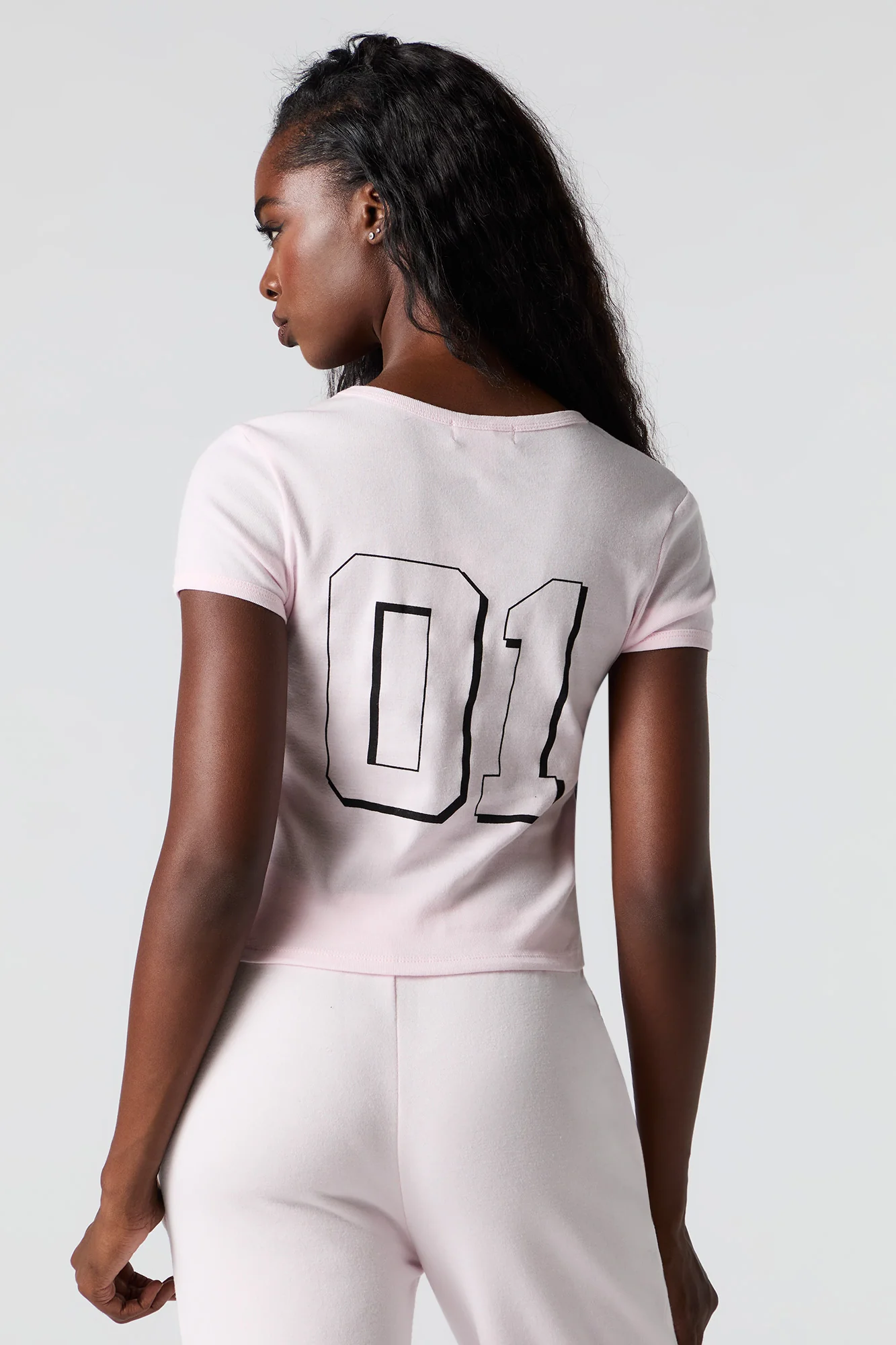 T-shirt écourté à imprimé Active - Image 11