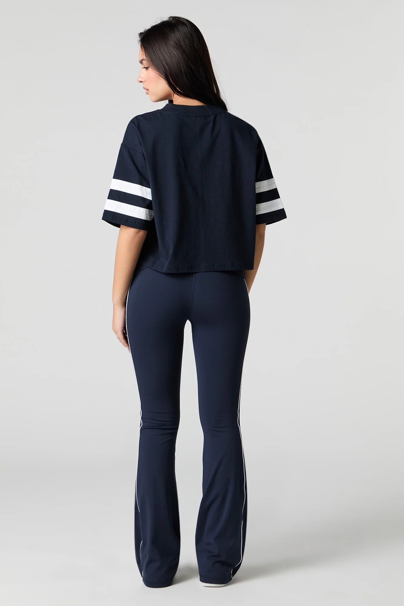 Pantalon évasé à détail passepoil Sommer Ray Active - Image 6
