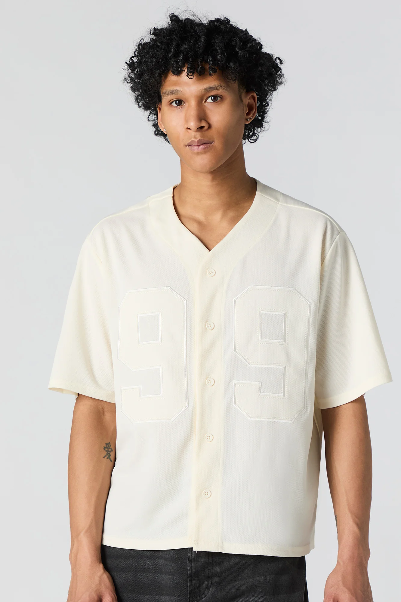 99 Embroidered Mesh Baseball Jersey - Image 10