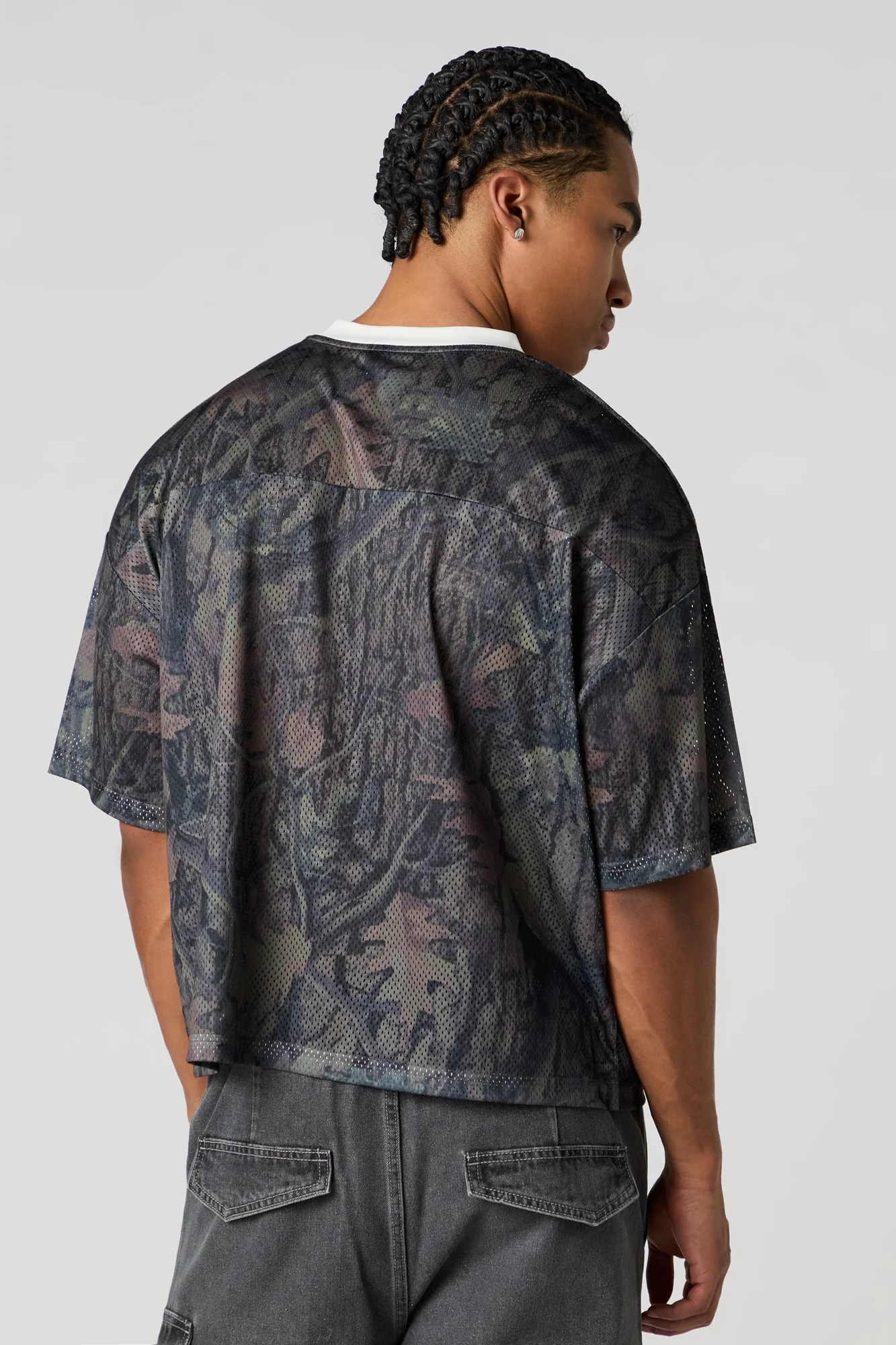Reckless Graphic Mesh Camo Jersey - Image 6