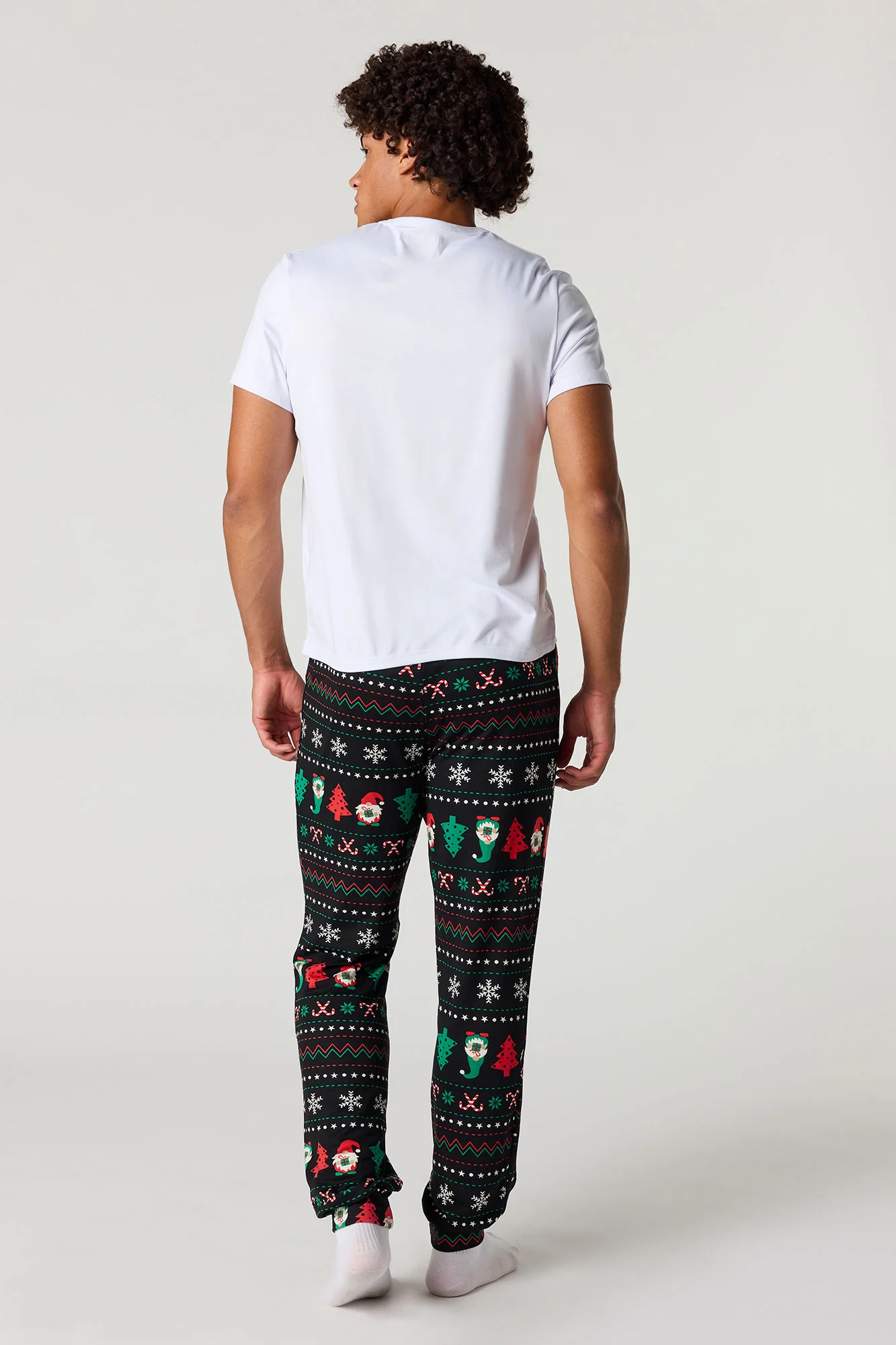 Mens Fammy Jammies Gnome for the Holidays Pajama Set - Image 5