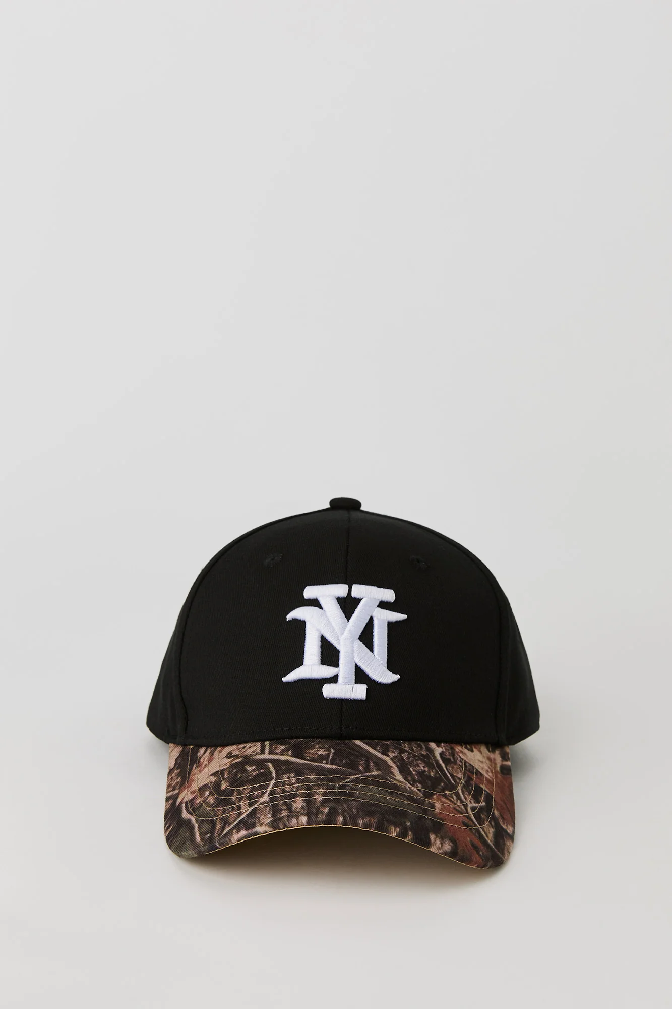City Embroidered Camo Baseball Hat - Image 4