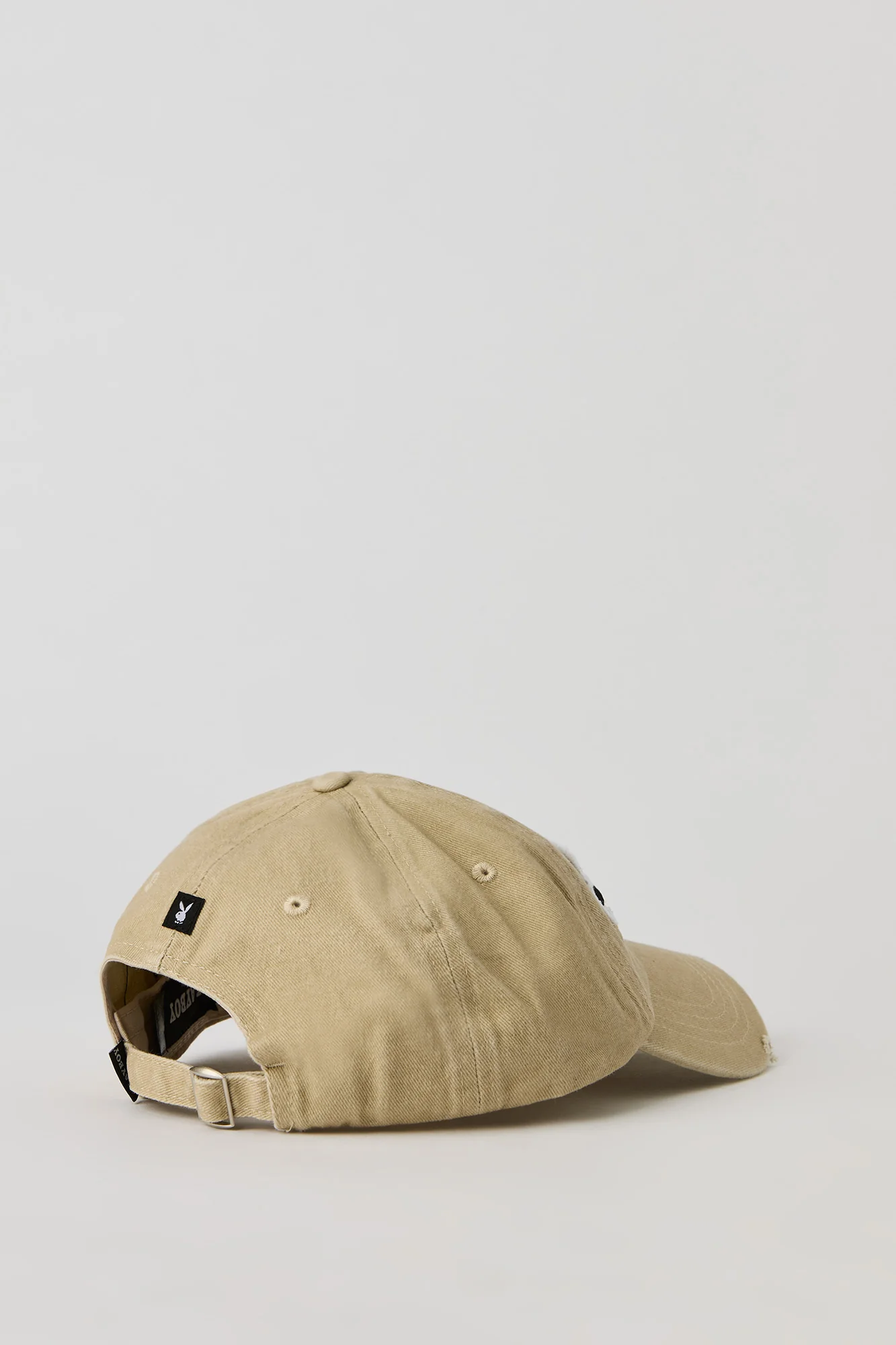 Casquette de base-ball à applique Playboy à effet d'usure - Image 3