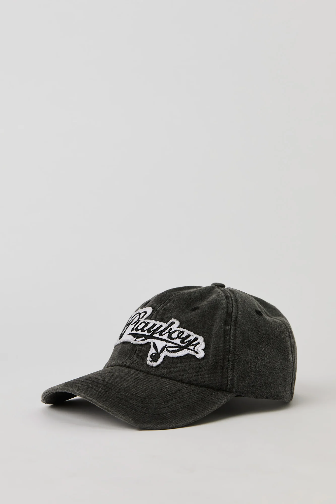 Distressed Playboy Patch Baseball Hat - Image 6