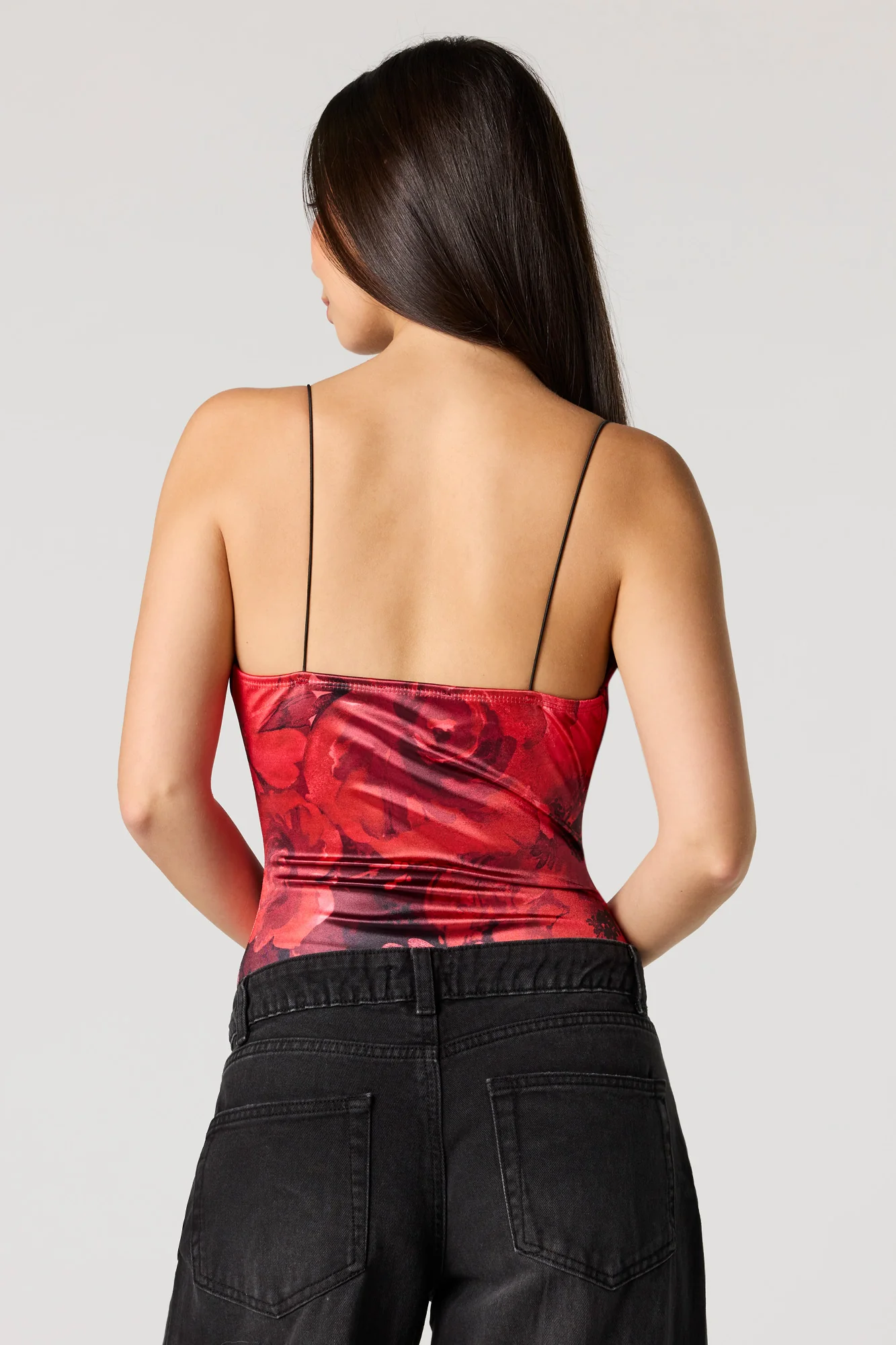 Satin Cowl Neck Bodysuit - Image 22