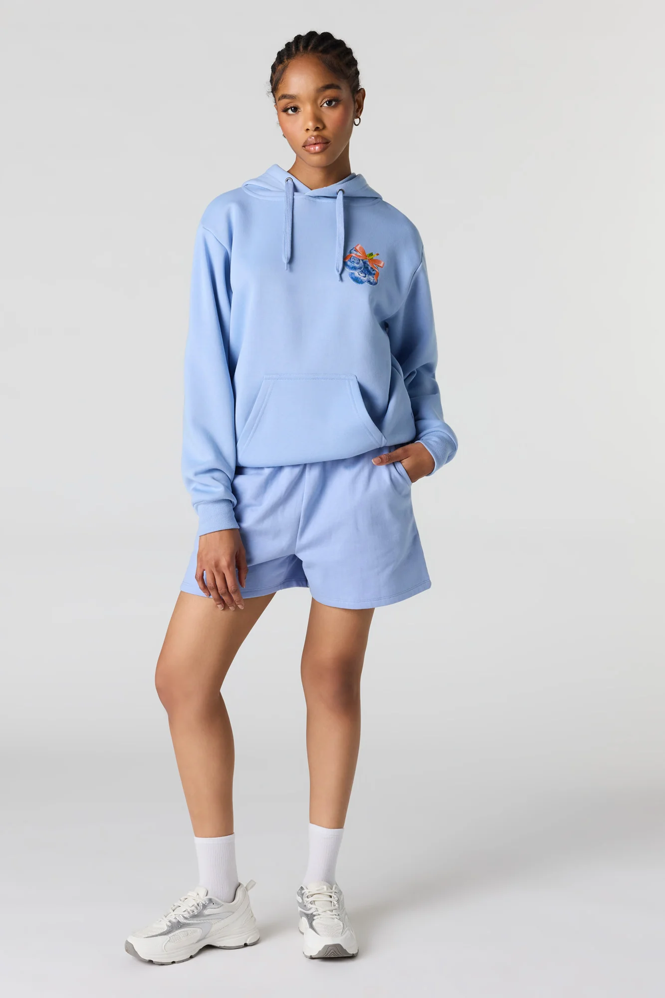 Fruit Graphic Fleece Hoodie - Image 3