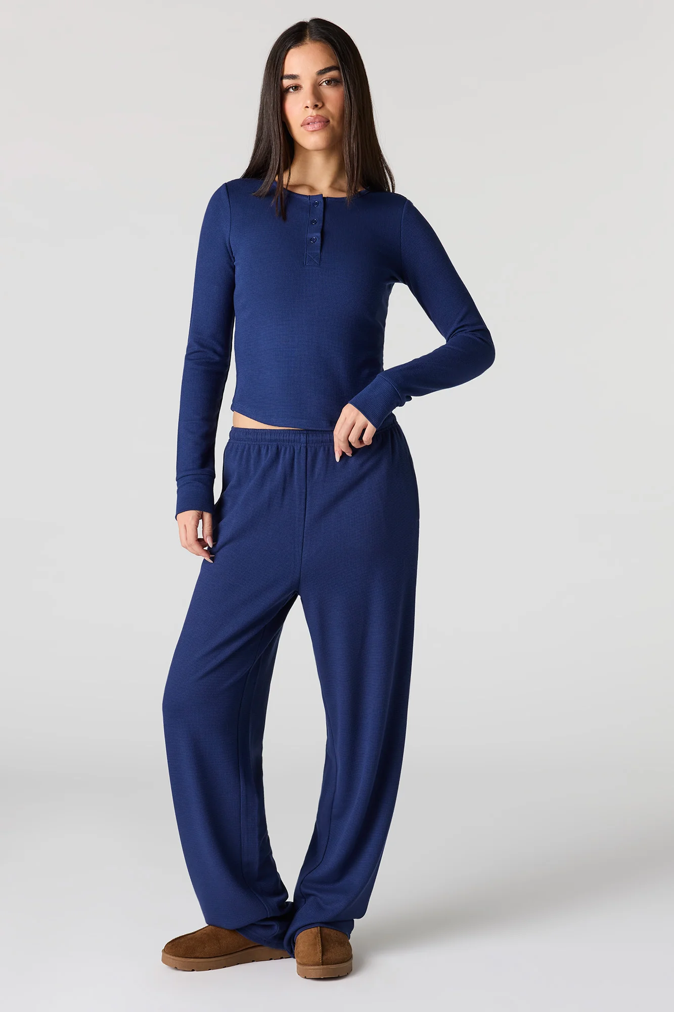 Waffle Knit Pant
