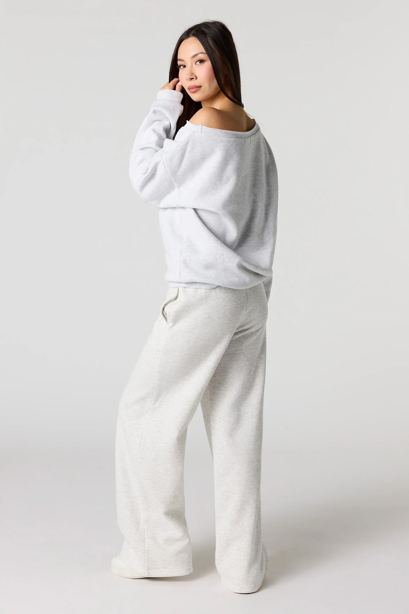 Wide Leg Fleece Sweatpant - Image 9
